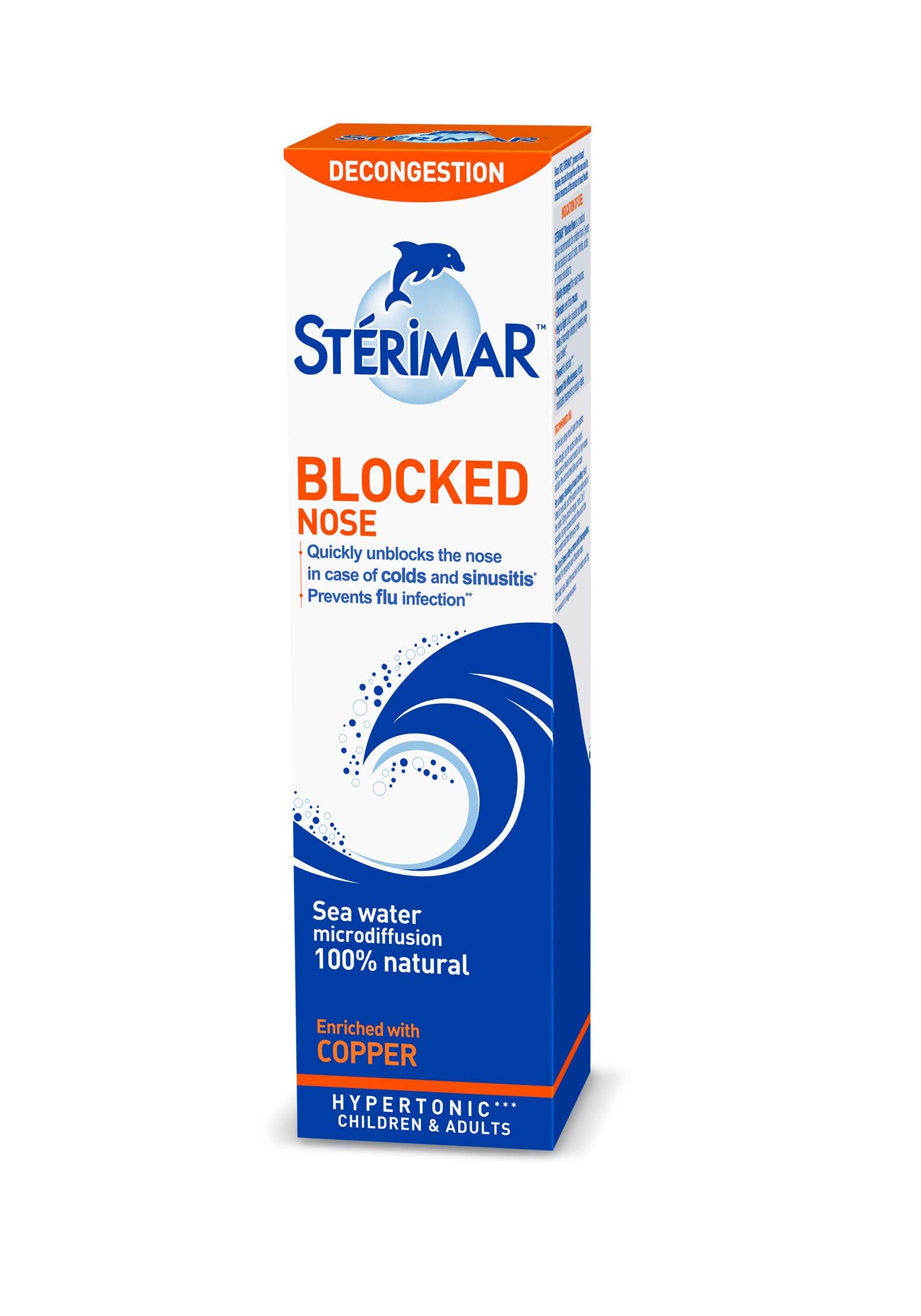 Sterimar Hypertonic Blocked Nose