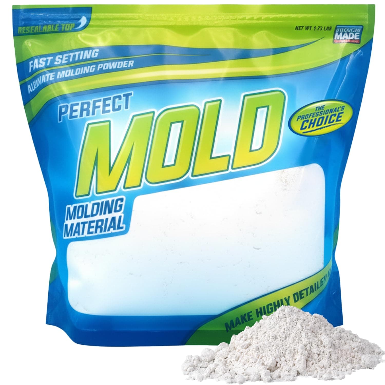 Perfect Mold Mold Making Material for Customized Detailed Molds - 1.5 Pound