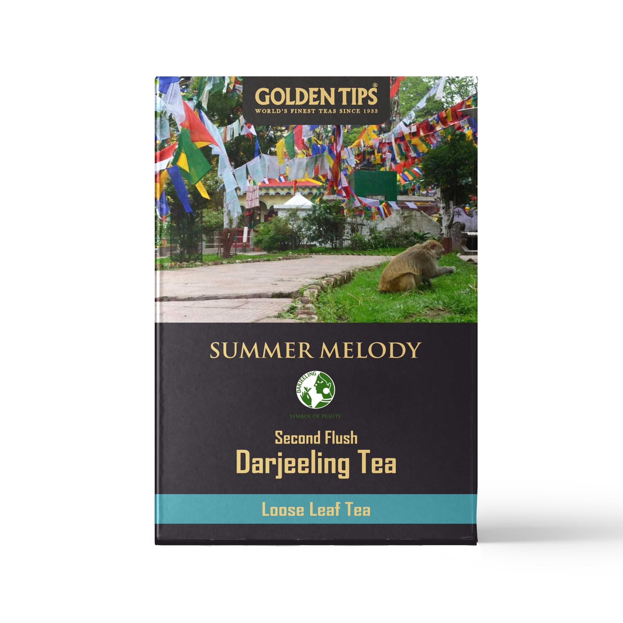 Golden Tips Summer Melody Second Flush Darjeeling Black Tea (8.81oz - 250 gm - 125 Cups)