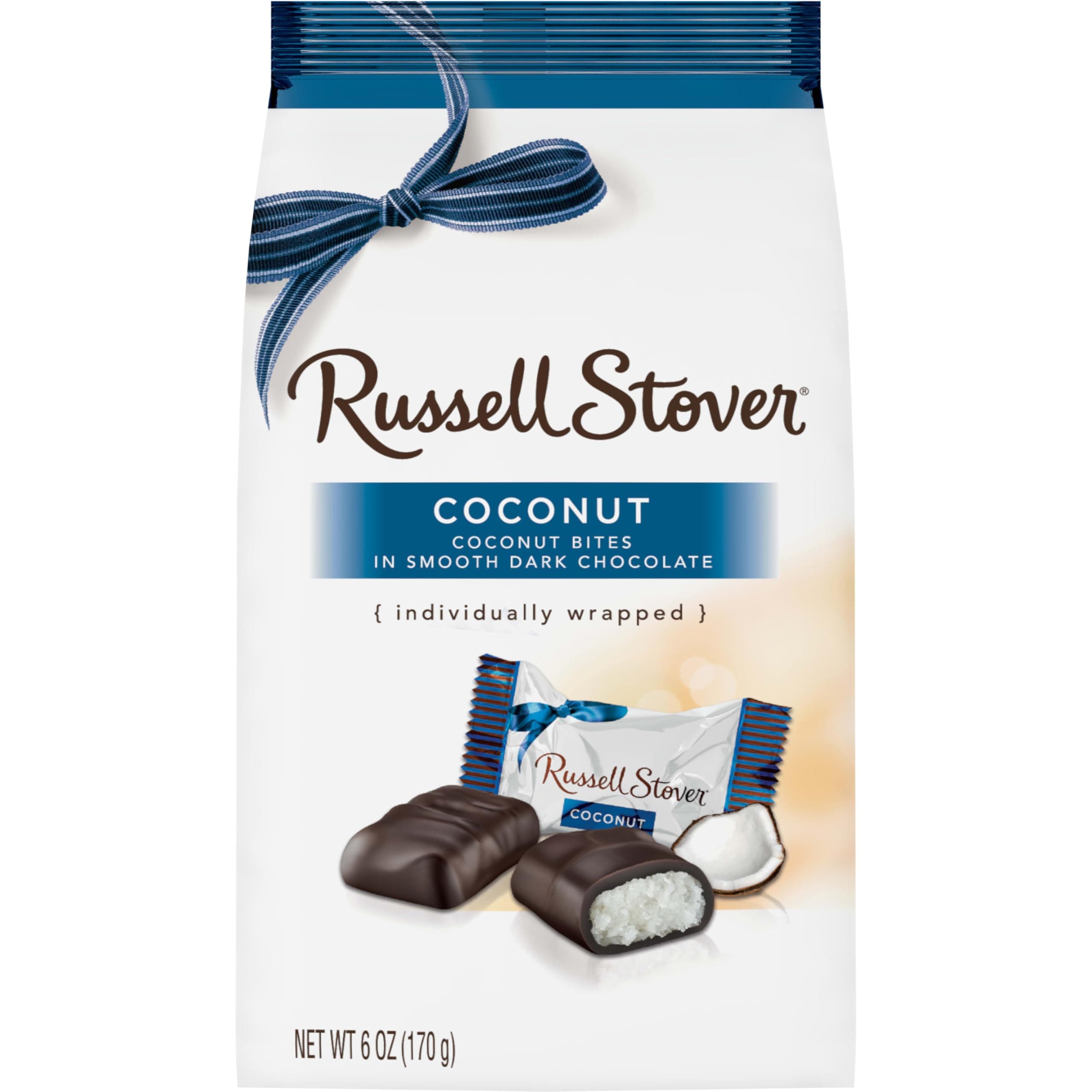 Dark Chocolate Coconut Candy Gift Bag, 6 oz.