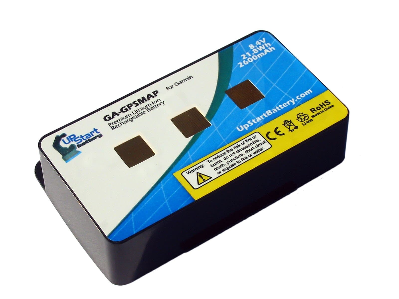 Replacement Garmin GPSMAP Battery (2600mAh, 8.4V, Lithium Polymer) - Compatible with Garmin GPSmap 478, GPSmap 276c, GPSmap 496, GPSmap 296, GPSmap 396, GPSmap 495, GPSmap 378, GPSmap 376c, GPSmap 276