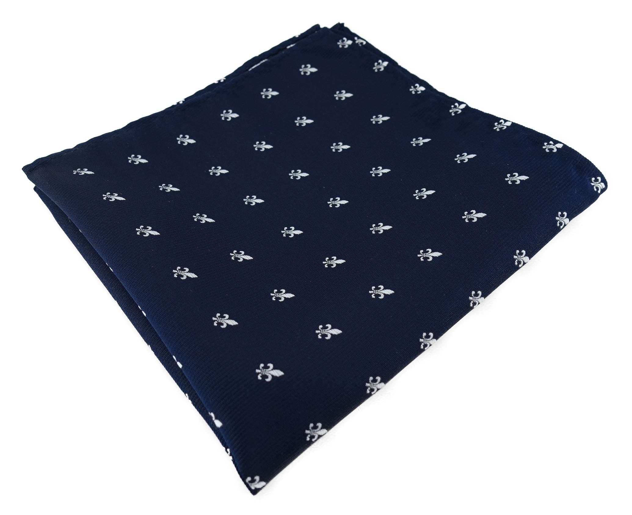 TigerTieDesigner Pocket Square with Lilies Patterned - Pocket Square Size 30 x 30 cm