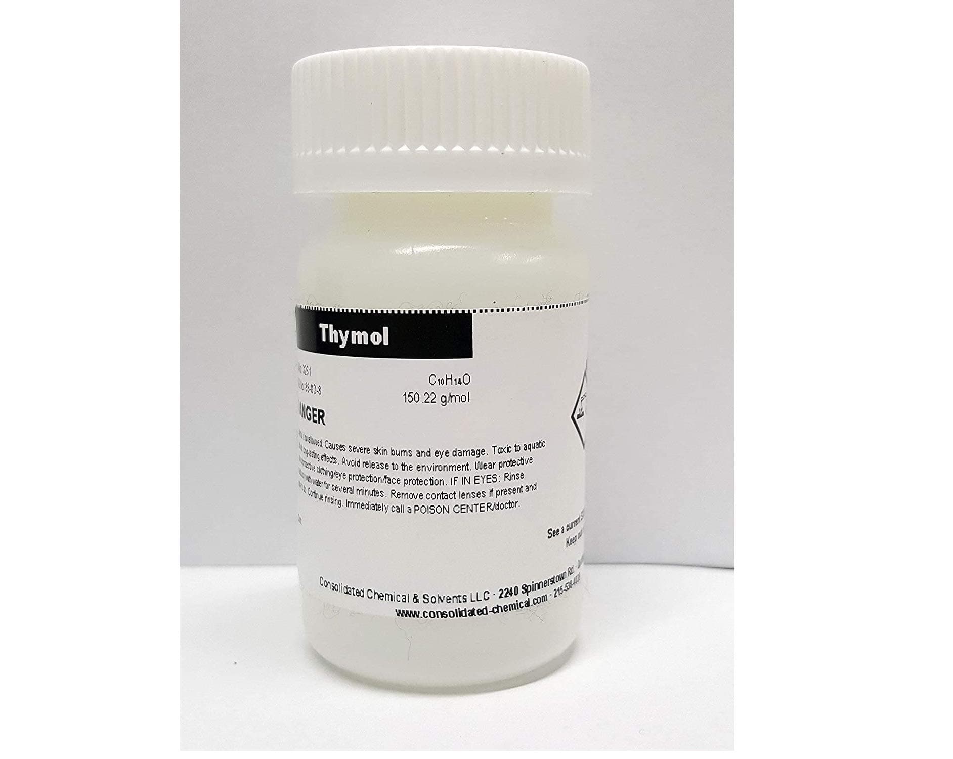 Thymol Crystals High Purity Aroma Compound 100g Bottle
