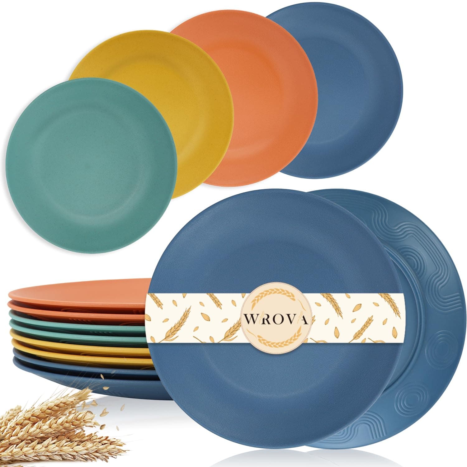Wheat Straw Flat Plates