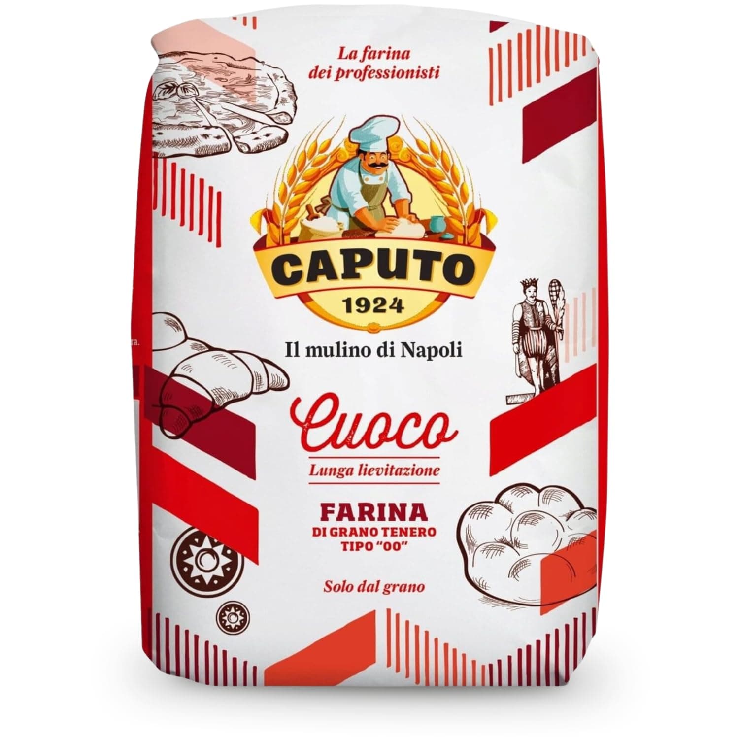 Molino Caputo Red Cuoco Chef flour, 1000 gram