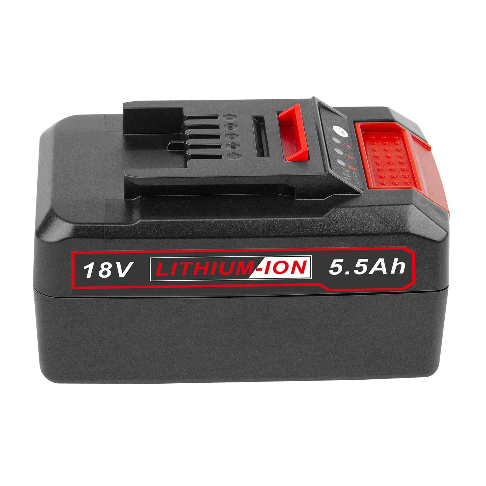 Labtec18 V X-Change Battery 5500 mAh Replacement for Power X-Change H Battery Compatible with All 18 V Tools Batteries with LED Display