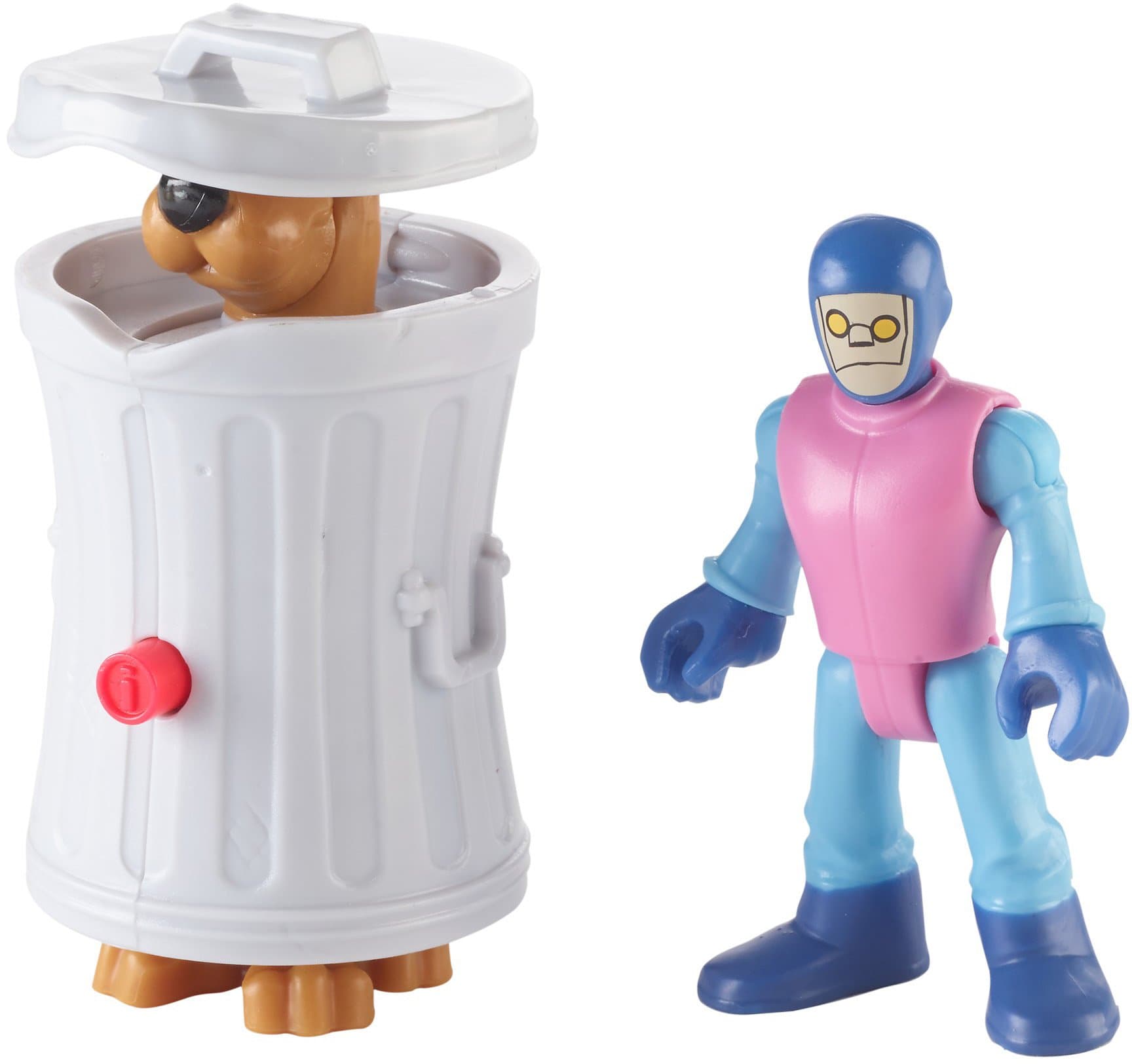 Imaginext Scooby-Doo Hiding Scooby & Funland Robot - Figures, Multi Color