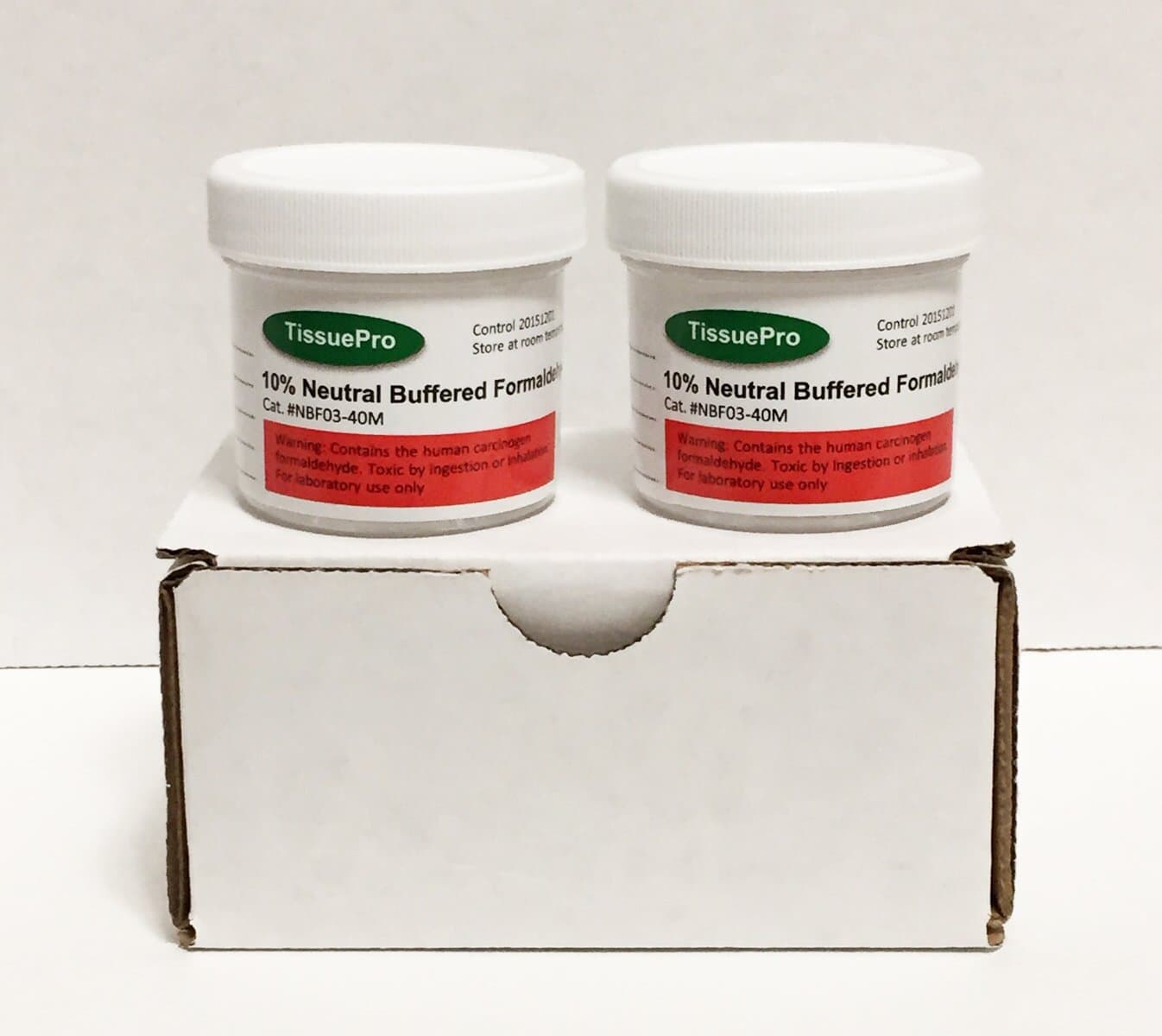 Buffered Formalin 10% Solution - Ready-to-Use Tissue Fixative for Histology, Specimen Preservation & Research - Laboratory Fixative (Pack of 2)