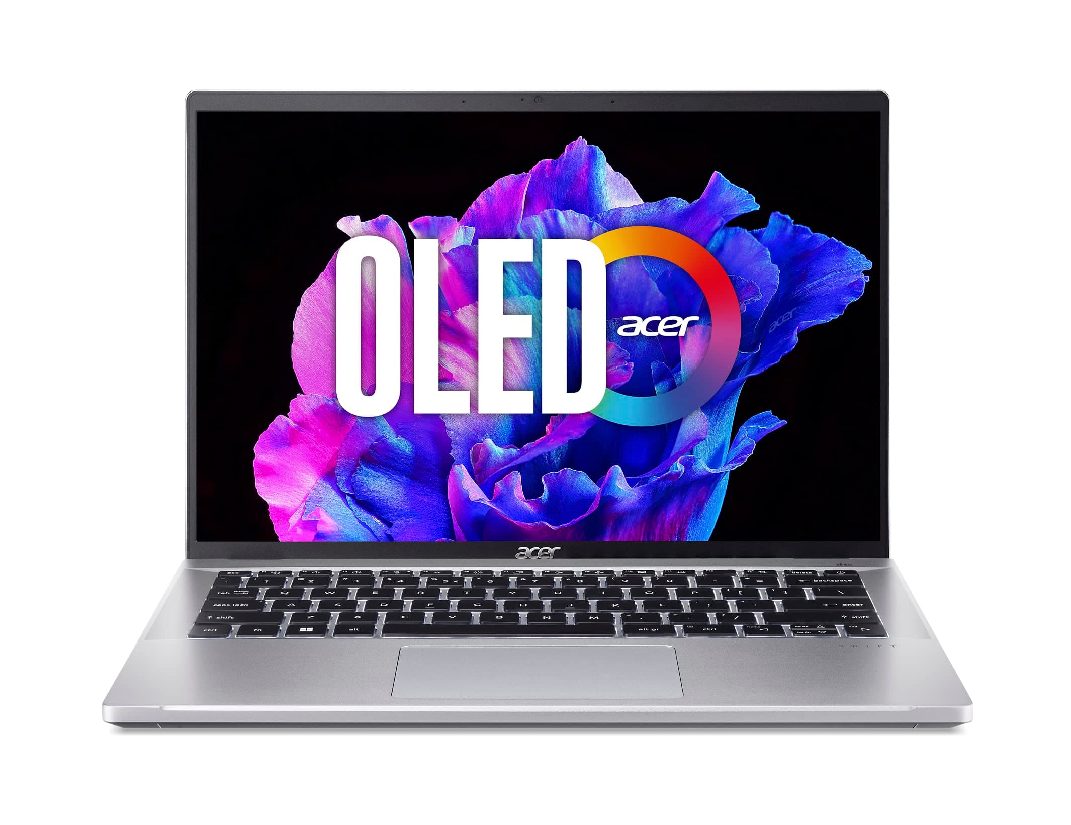 Acer Swift Go 14 Intel Evo Thin & Light Laptop 14" OLED 2880 x 1800 90Hz 400nit Display Intel Core i7-13700H Intel Iris Xe 16GB LPDDR5 512GB Gen 4 SSD Killer WiFi 6E AX1675 SFG14-71-785V