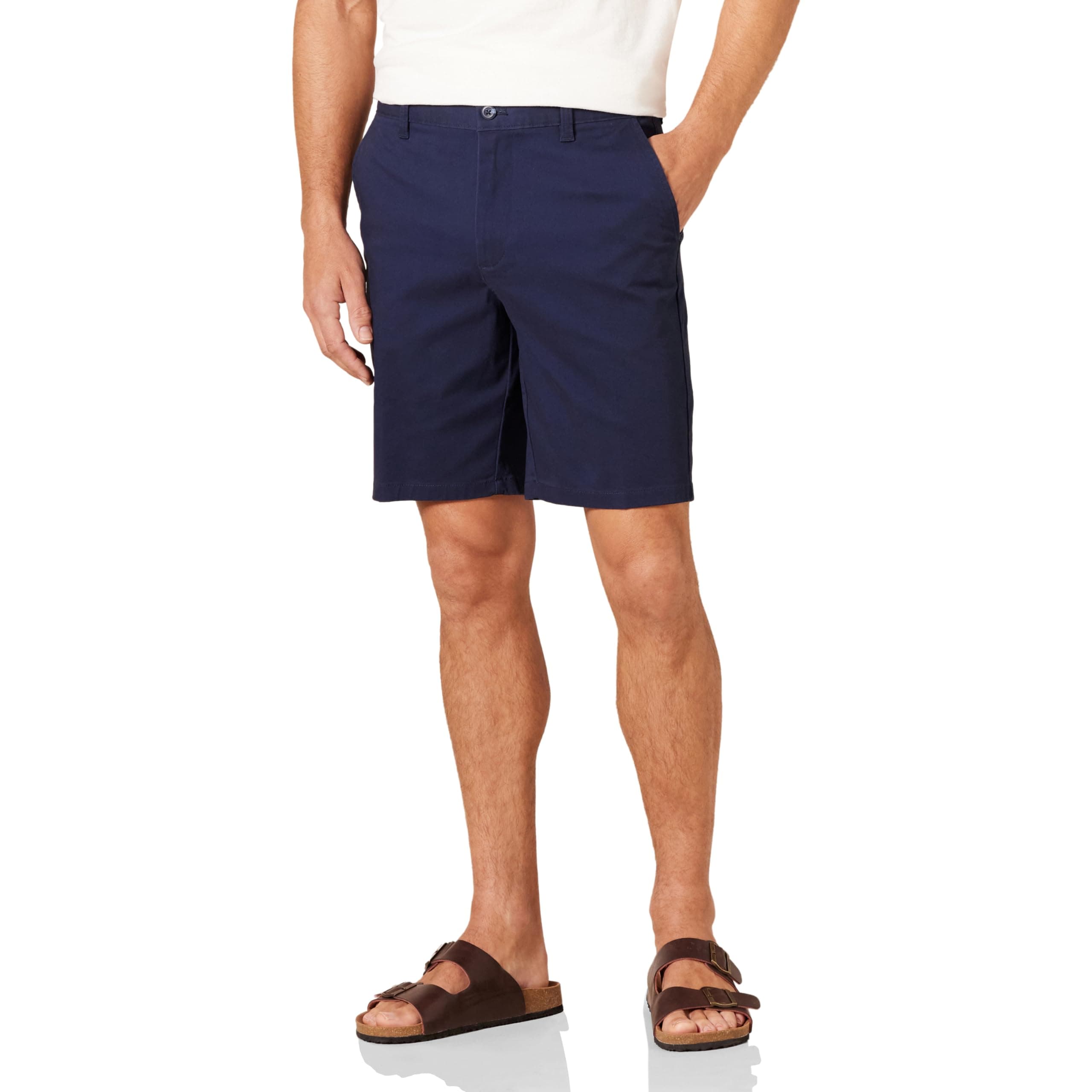 Amazon EssentialsMen's Slim-Fit 9" Stretch Chino Short