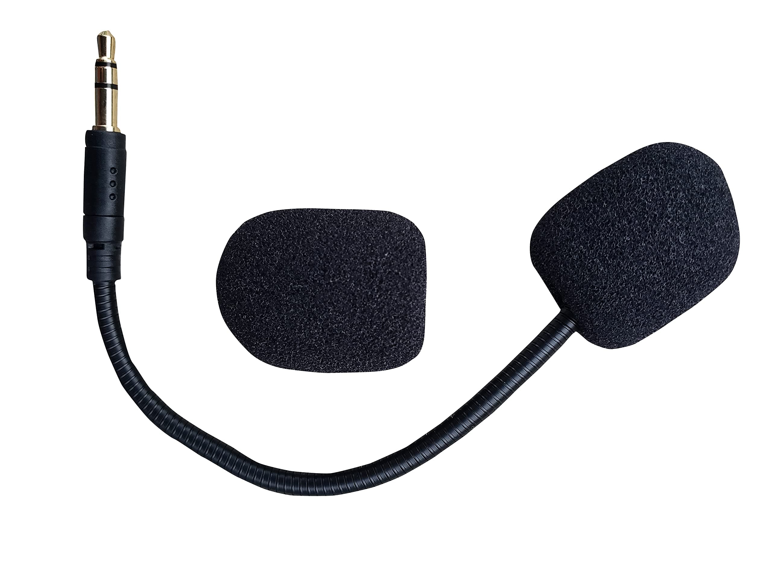 TNE for Turtle Beach Mic Replacement 3.5mm Game Microphone Boom for Ear Force XO One XO Three XO Four Stealth 400 420x 450 500p 520 Recon 50x 50p 50 60p 150 Camo Xbox One PS5 Computer Gaming Headsets