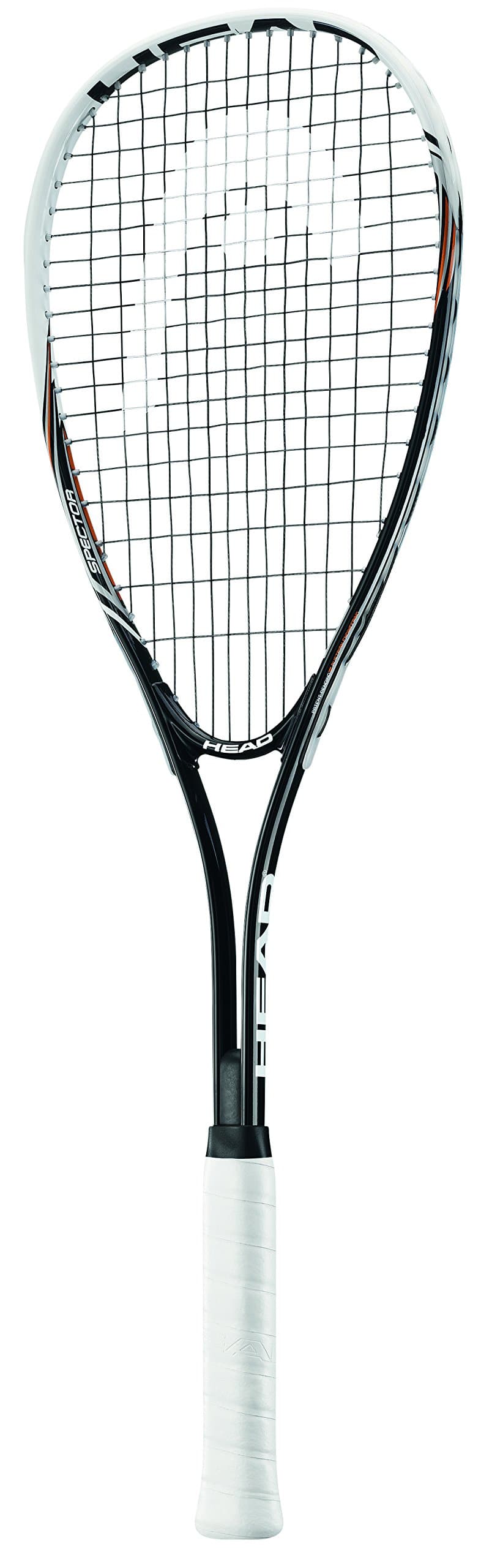 - HEAD Nano Ti Spector 2.0 Squash Racket - Black/White
