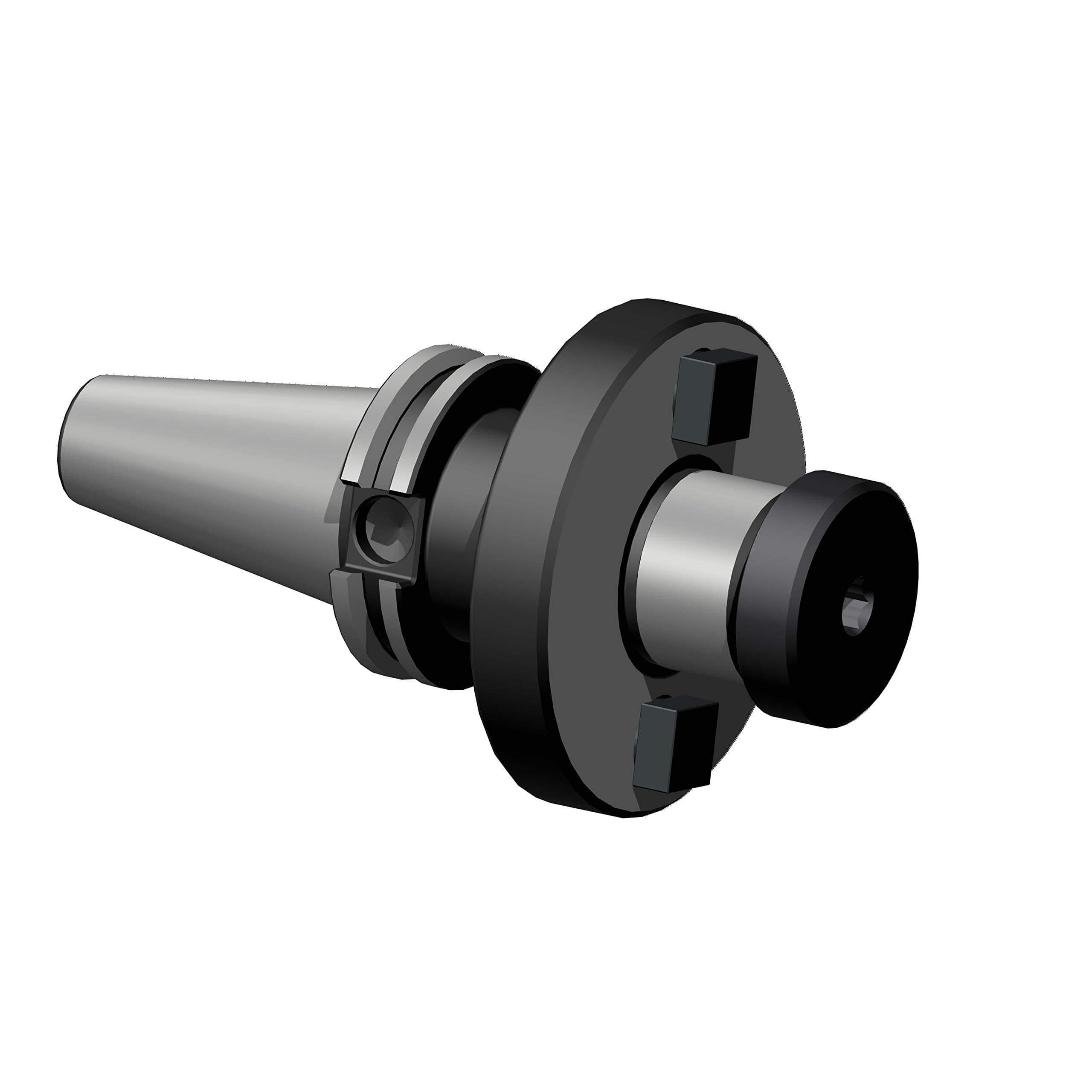 Briney Tooling Systems V40SM-150-240 Cat40 Shell Mill Adapter, 1-1/2" Pilot x 2.40" Projection