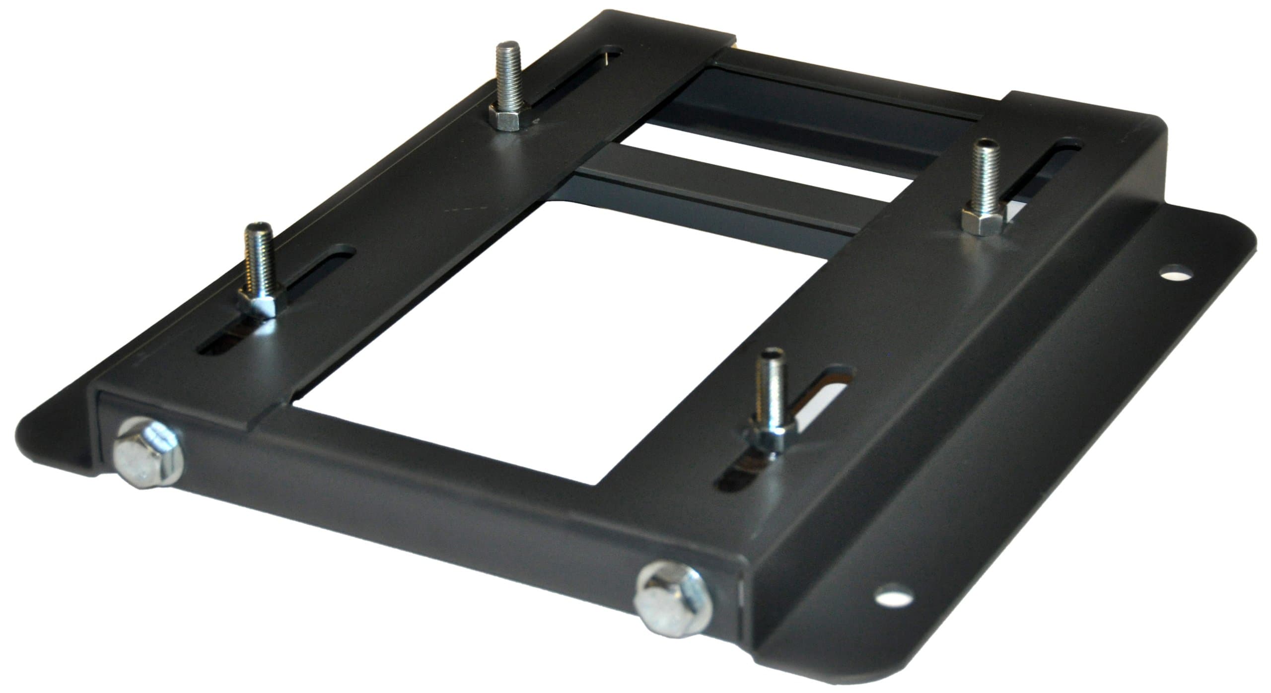 Adjustable Steel Motor Mounting Base, For NEMA Frames 284, Bolt Size 1/2 Inch, Length 19 3/4 Inches, Height 2 Inches, Width 16 7/8 Inches