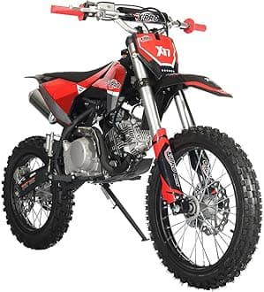 X-PRO X17 125cc Automatic Transmission Dirt Bike with Electric Start, Big 17"/14" Tires!