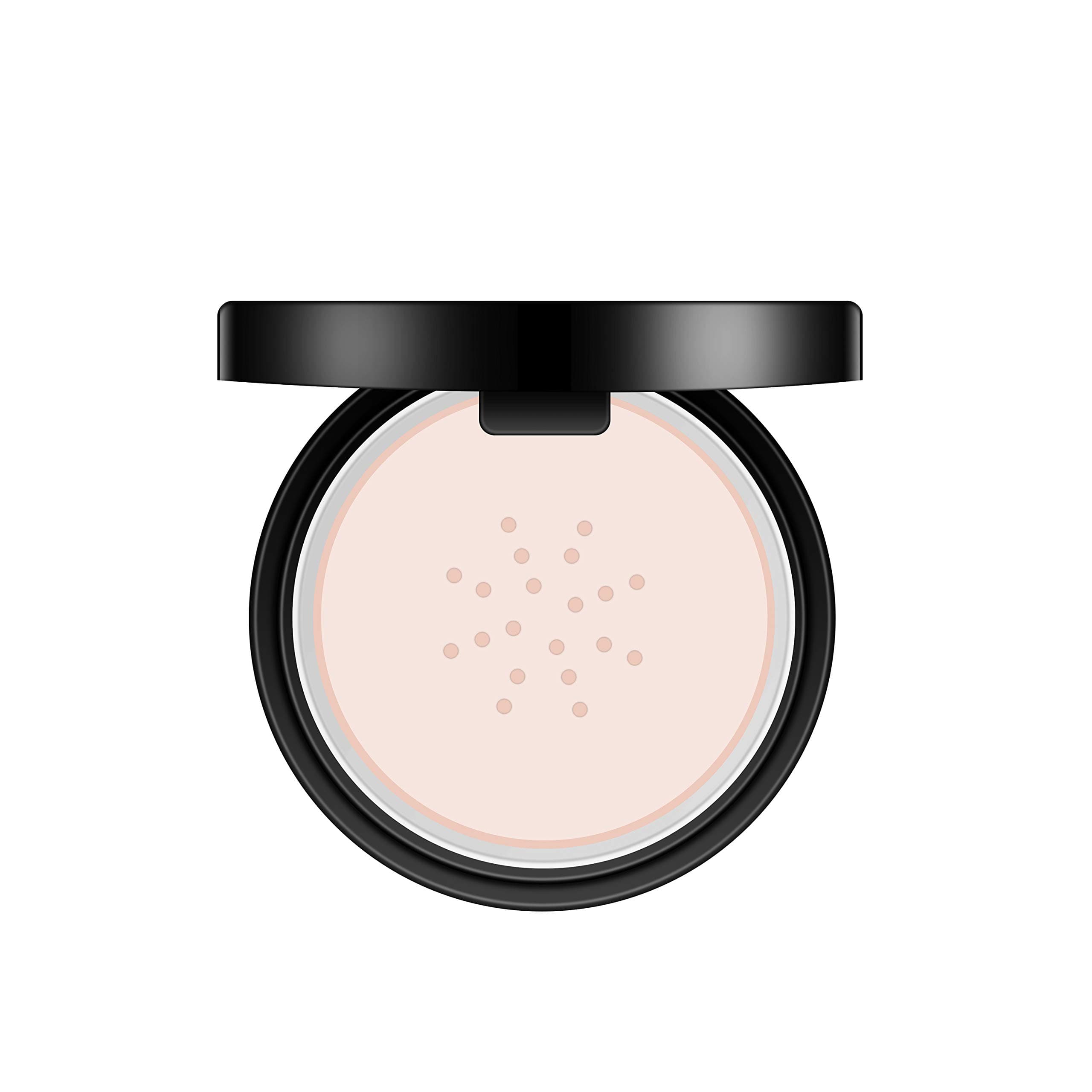 Translucent Setting Powder - Magic Mineral Foundation Oil-control Longlasting & Prevent Sweating Loose Powder Foundation and Highlighting Powder with Premium Face Powder (Translucent Natural)