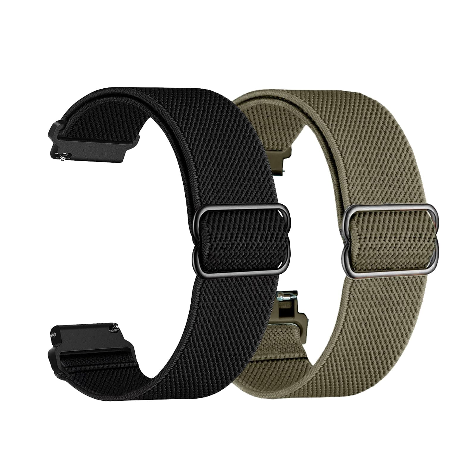 Silicone Strap, Quick Buckle Waterproof Soft Strap, Black Strap, Silver Stainless Steel Buckle, Men's and Women's Smartwatch Strap, Sport Watch Strap