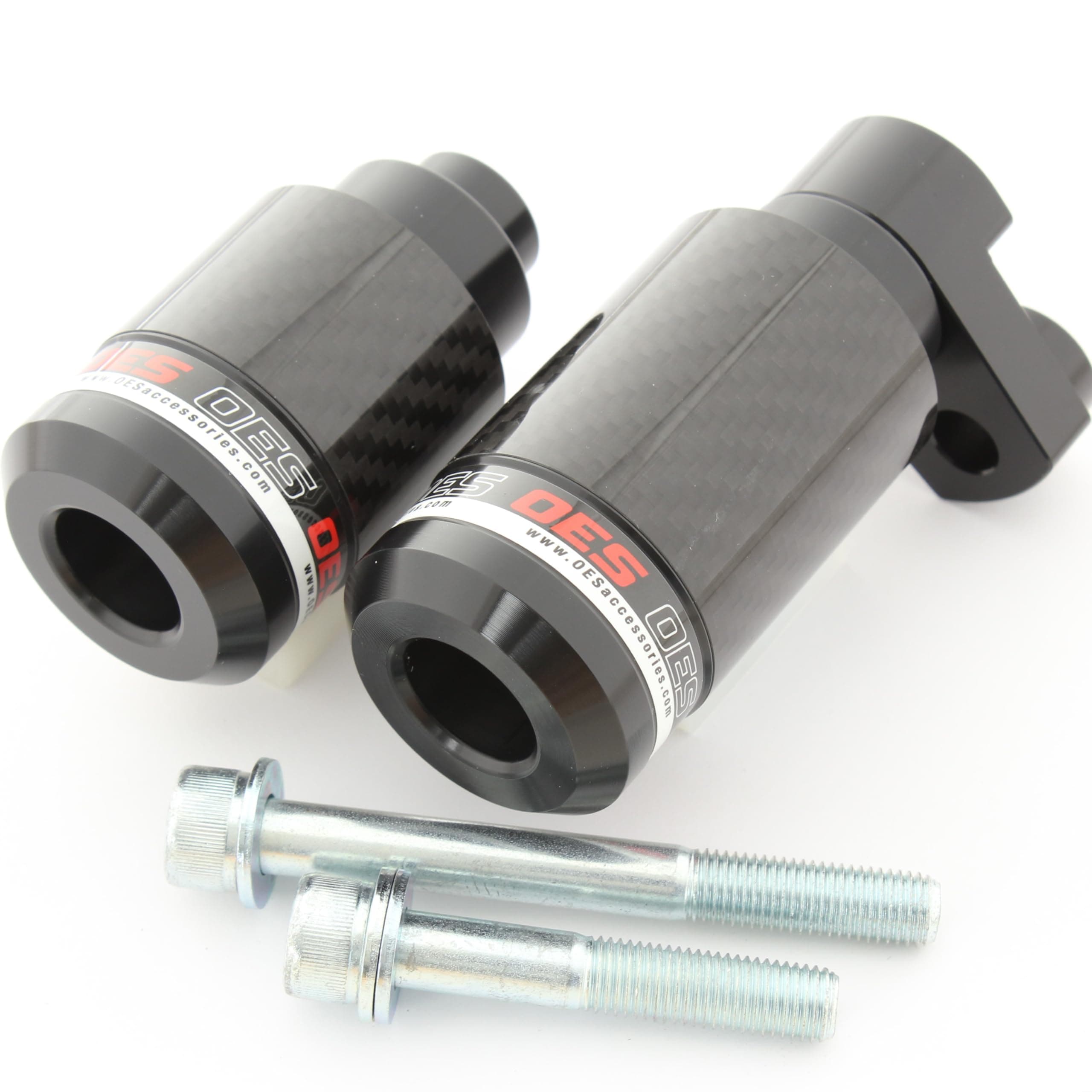 OES Carbon Frame Sliders 2008 2009 2010 2011 2012 2013 2014 2015 2016 Fits Yamaha YZFR6 R6 No Cut (Red)