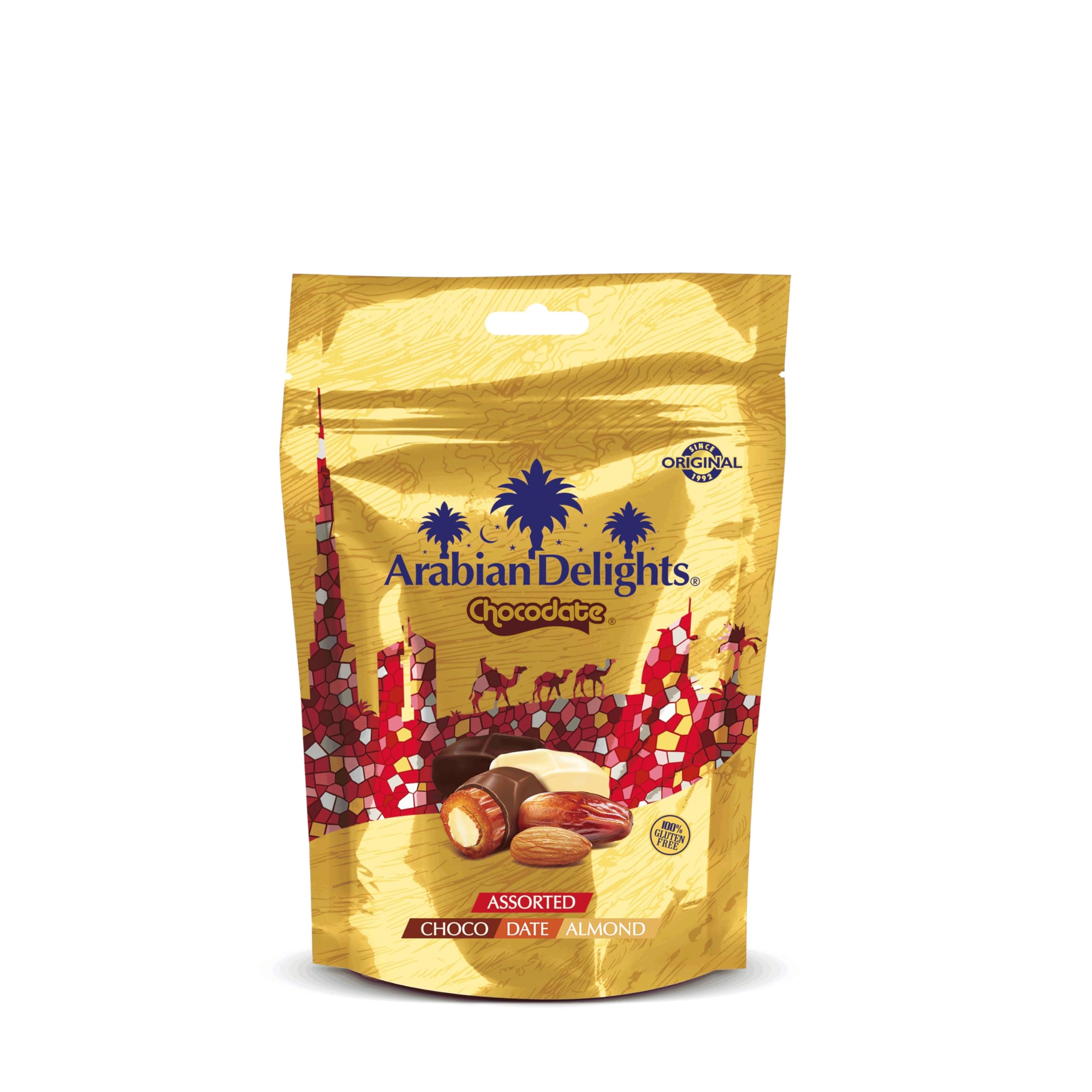 Luxurious Dates with Nuts and Chocolates Assorted Arabian Delights 100g