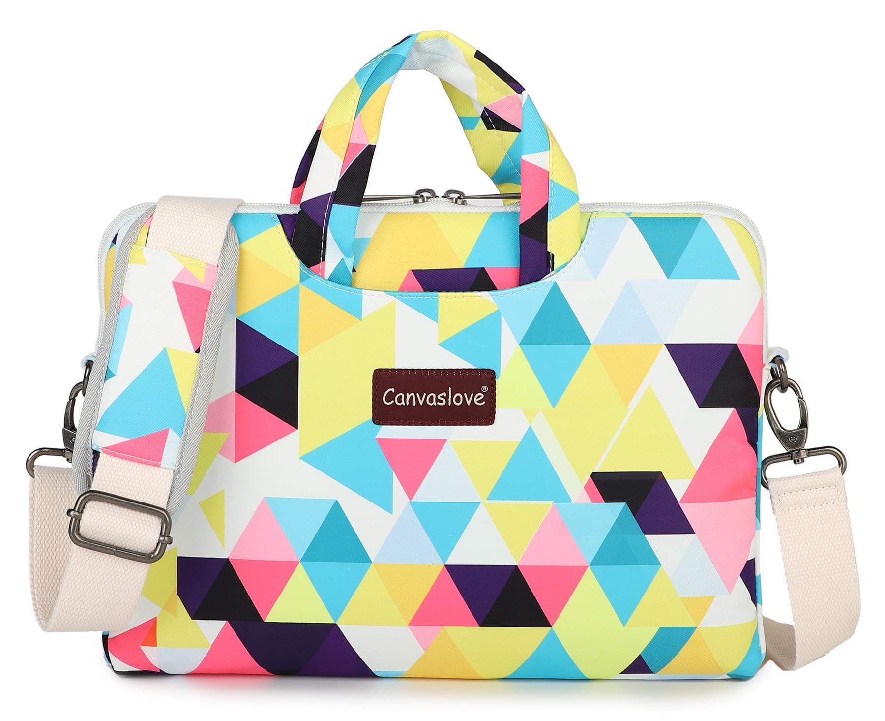 CanvasloveLightweight Laptop Shoulder Messenger Bag