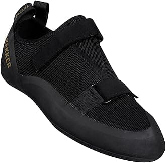 Core Climbing Shoes - Lightweight Breathable Rock Shoes With Dual-Strap Closure - Snug Fit Non-Slip for Wall and Hiking