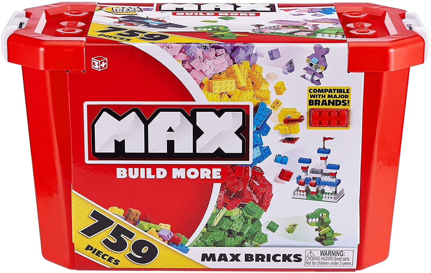 Max Build More ZURU : Building Bricks Value Set (759 Bricks)