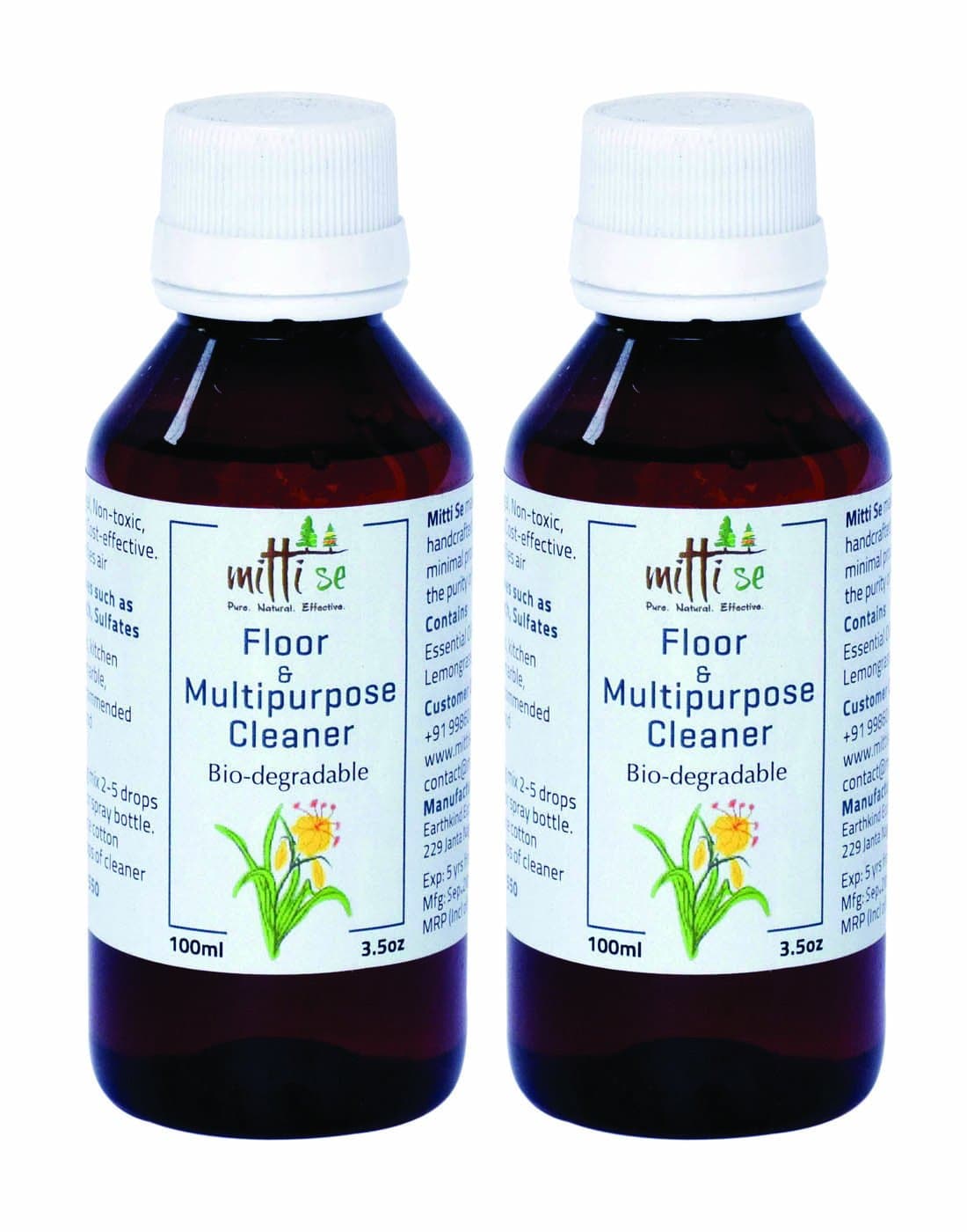 Mitte Se Floor and Multipurpose Cleaner - Pack of 2