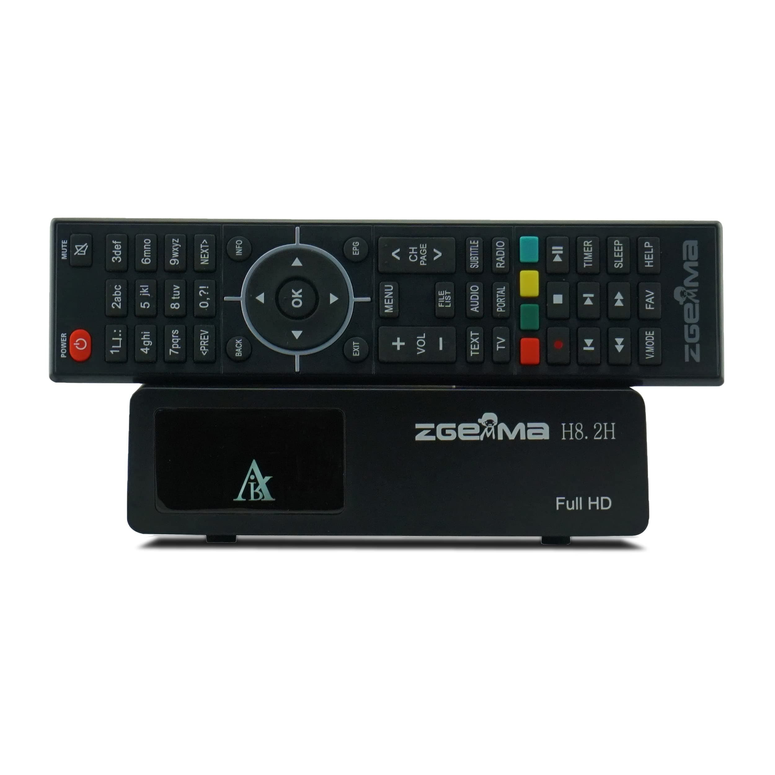 Combo satellite tv receiver DVB S2 + DVB T2/C H.265 ZGEMMA H8.2H+ build-in wifi