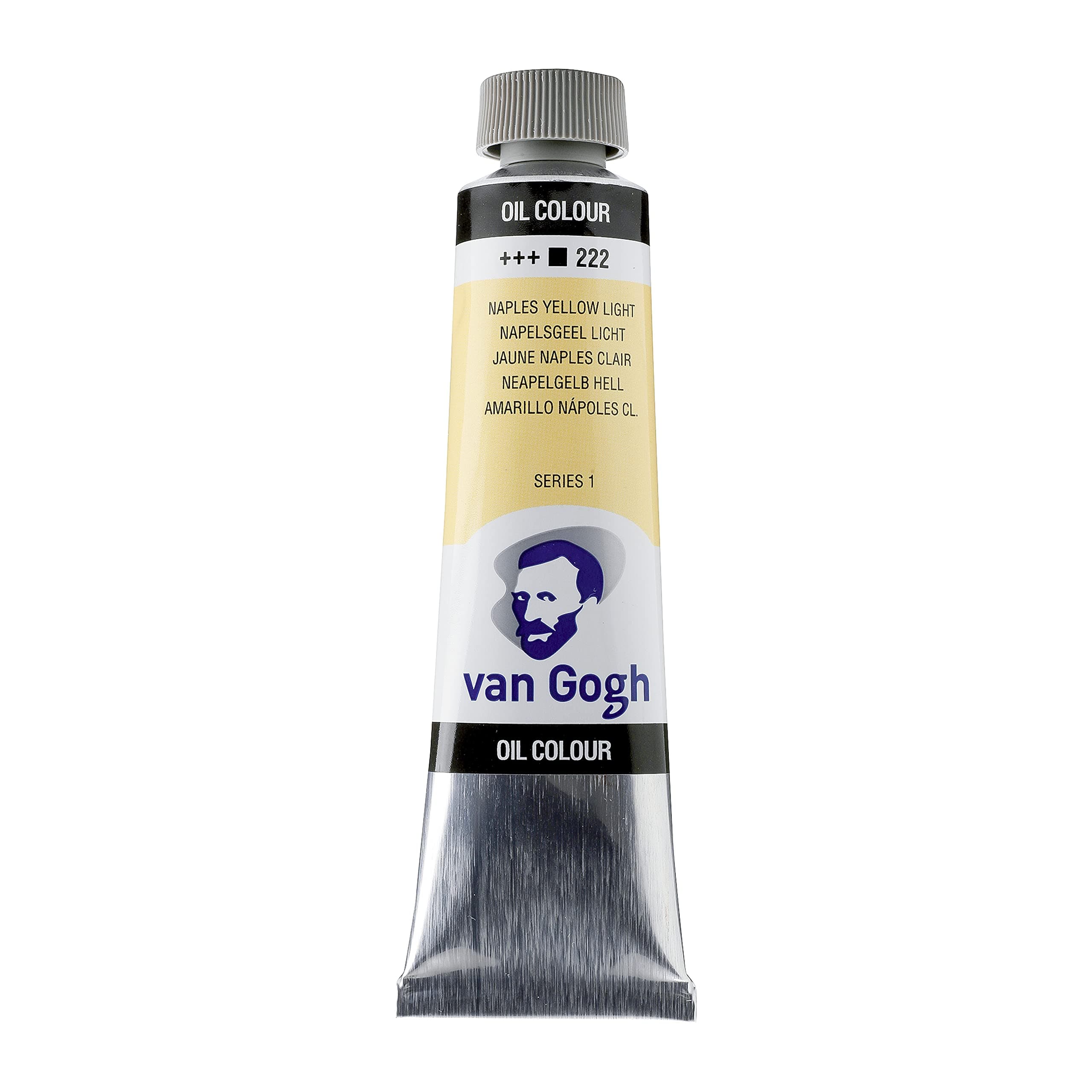 Van Gogh Oil Color Paint, 40ml Tube, Naples Yellow Light 222