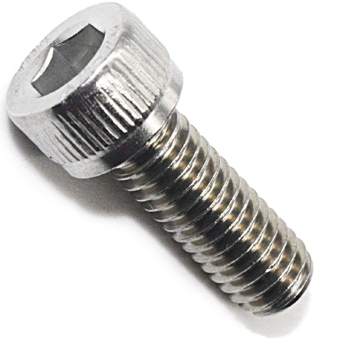 Fullerkreg M3 x 25MM Socket Head Cap Screws, Allen Socket Drive, Din 912, AISI 304 Stainless Steel (18-8), Full Thread, Bright Finish, Machine Thread, Quantity 50