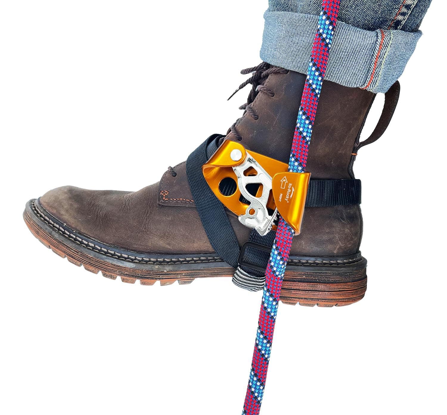 Foot Ascender Riser - Rope Climbing Equipment for SRT Climbing & Tree Arborist Climbing Device