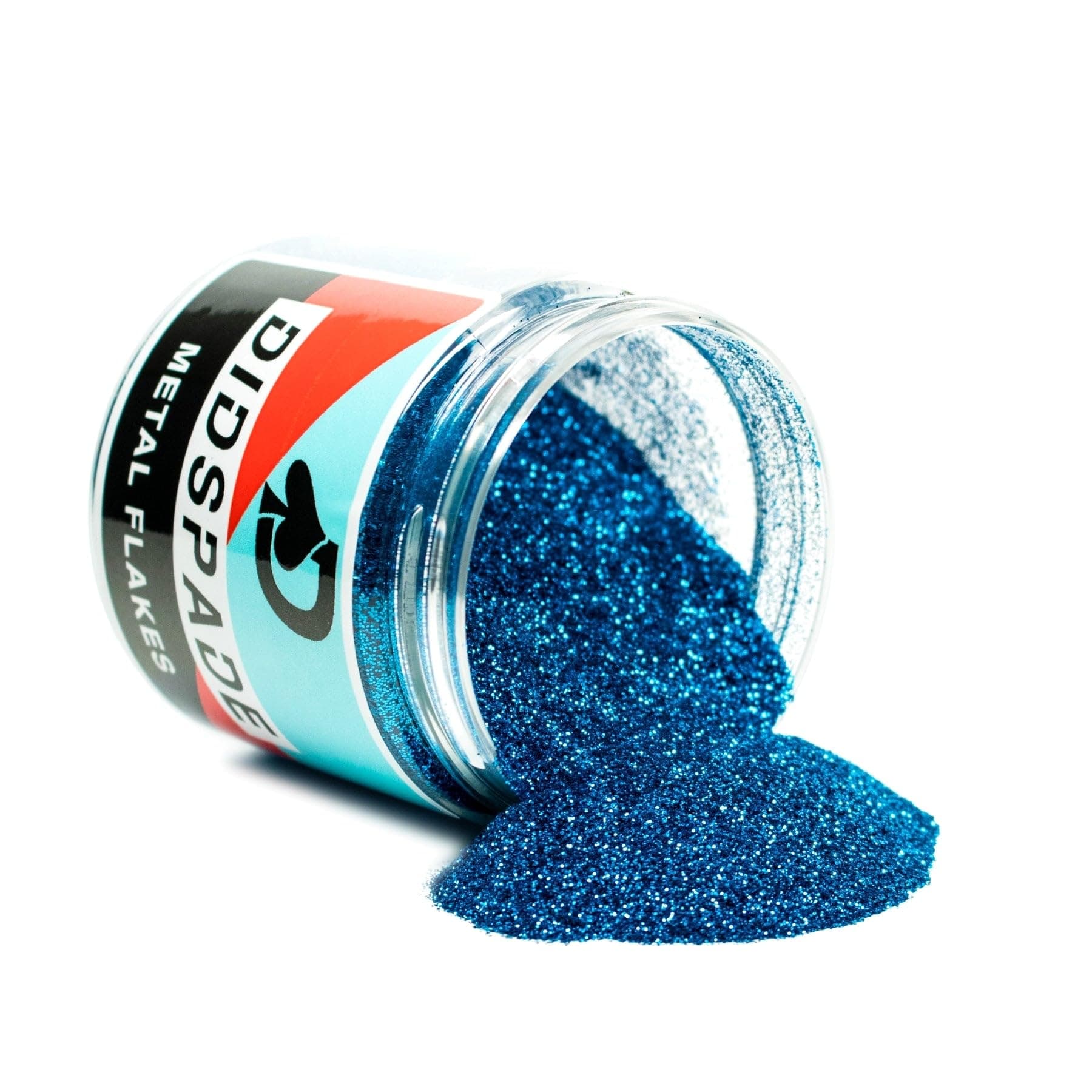 2oz Pacific Blue 0.008" Small Blue Metal Flake Solvent Resisitant Glitter | Paint Metal Flake | Flake for Automotive Spray and Spray Painting | Glitter for Epoxy Resin