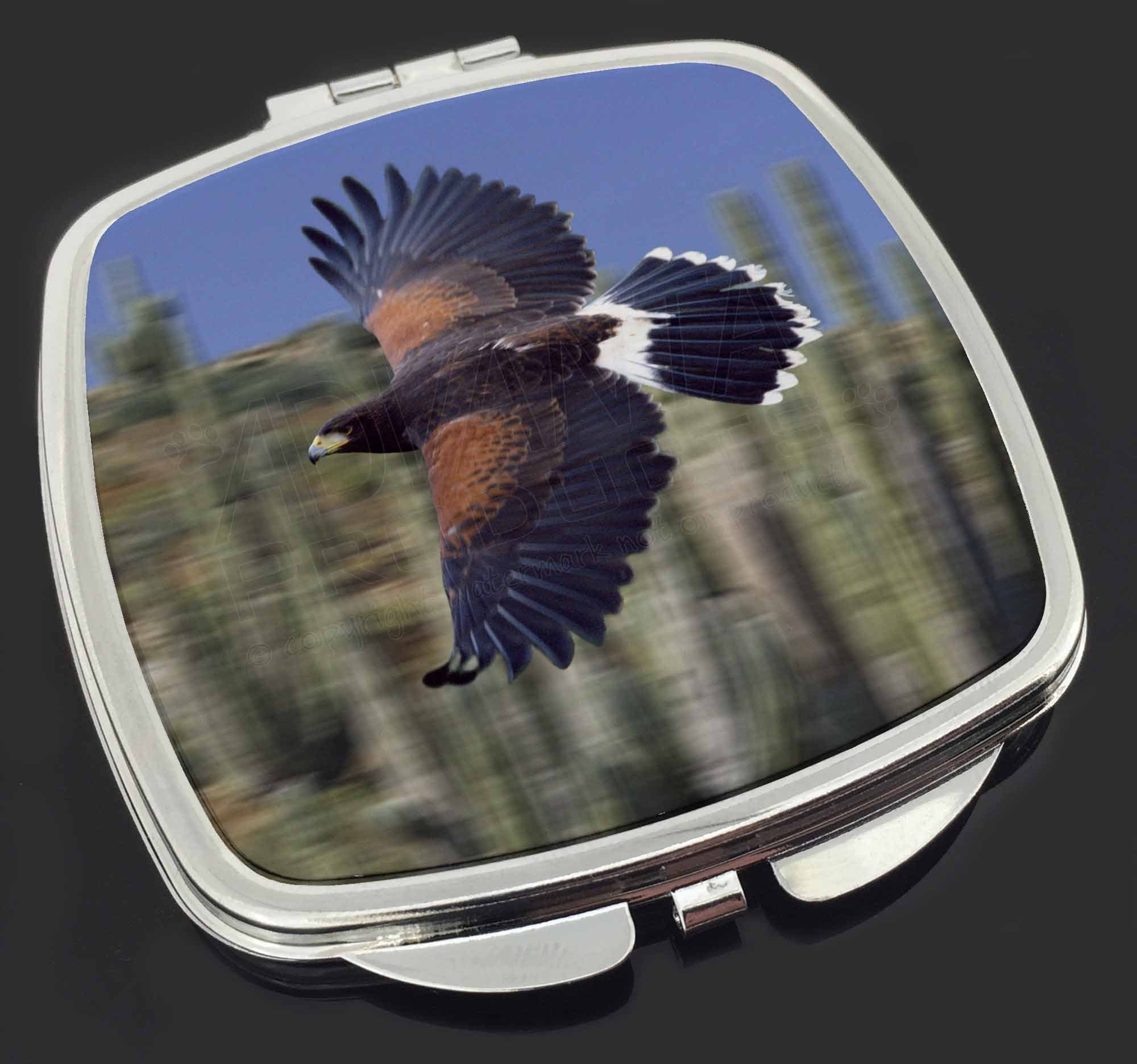 Advanta GroupFlying Harris Hawk Bird of Prey Make-Up Compact Mirror