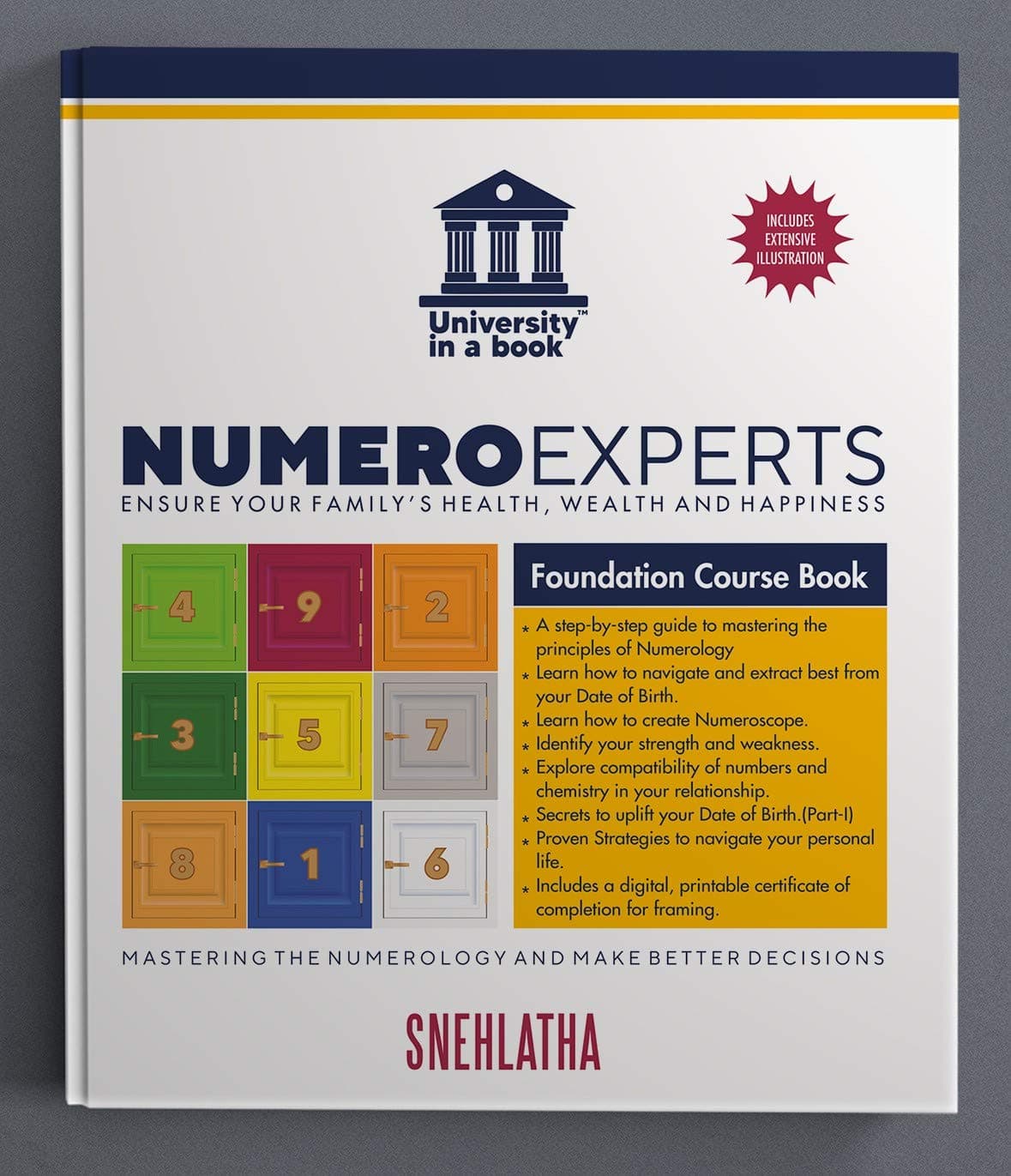 NUMEROEXPERTS Foundation Course Book Divine Science Numerology Future Expert Book Hardcover – 1 January 2020