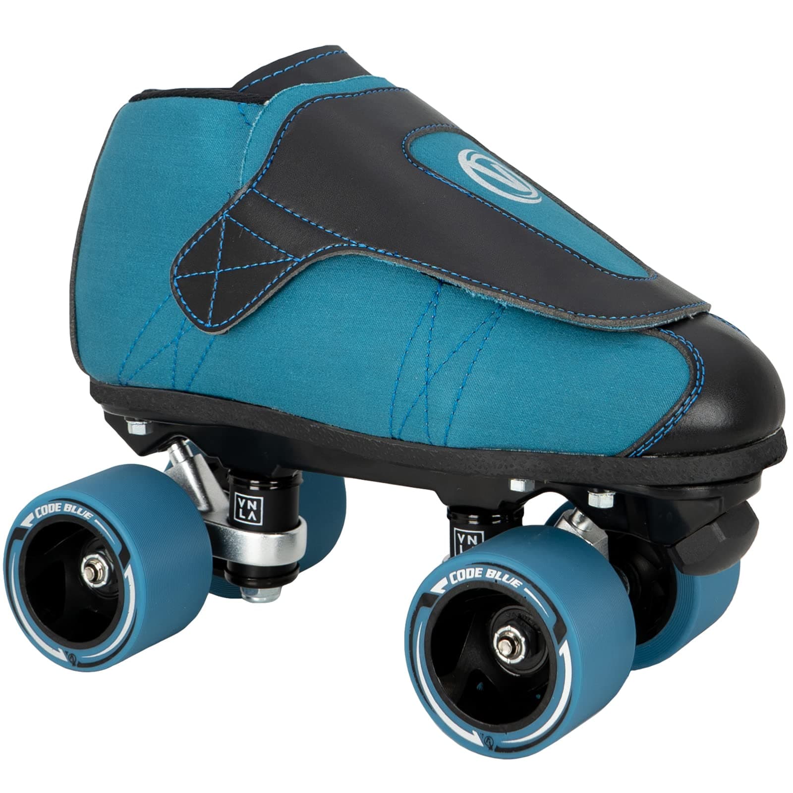 VNLA Junior Code Blue Jam Skate for Men and Women - Indoor Unisex Roller Skate