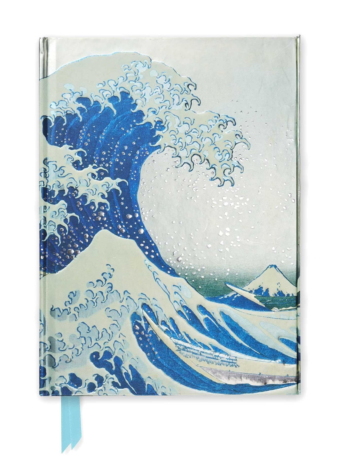 Hokusai: The Great Wave (Foiled Journal): 09 (Flame Tree Notebooks, 09)
