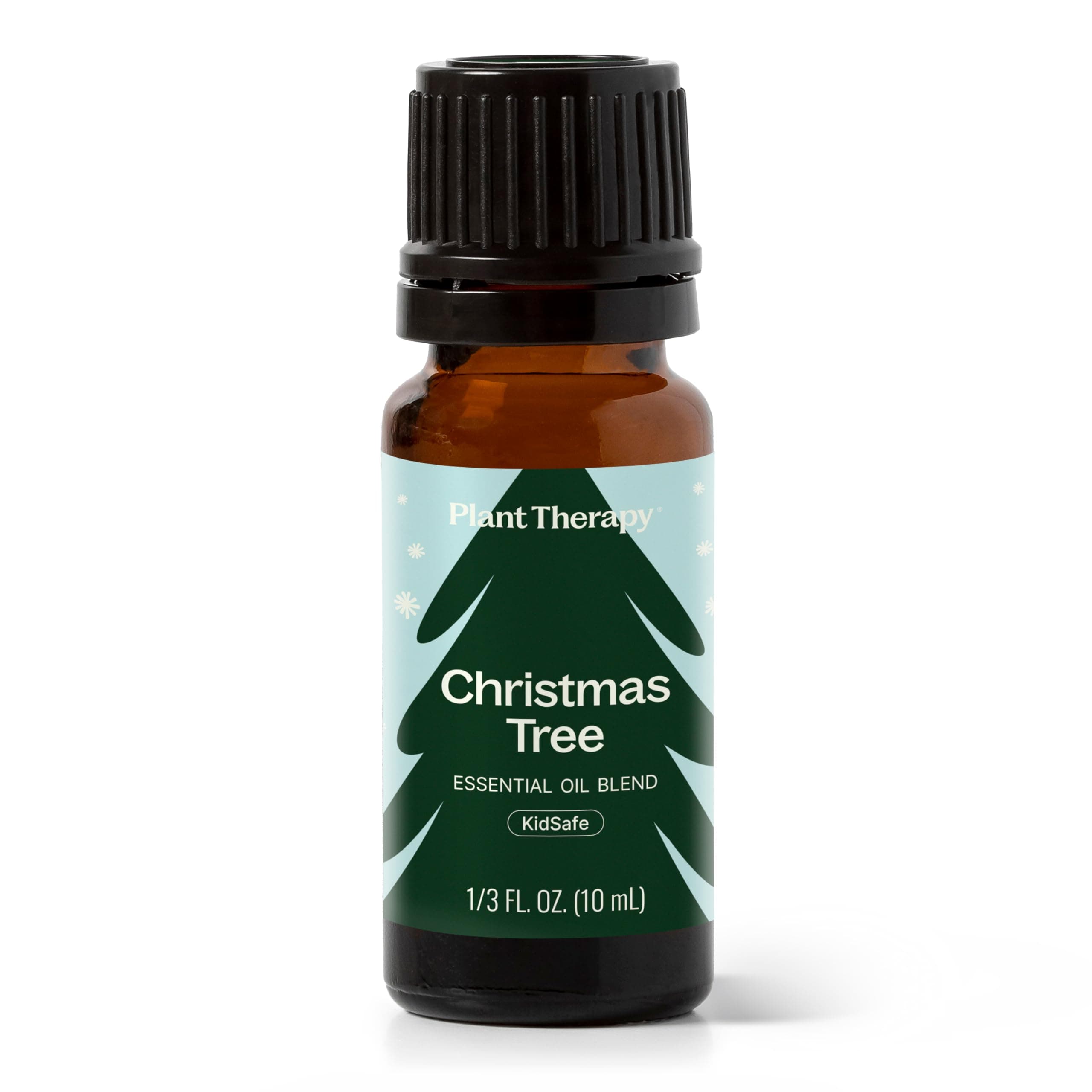 Christmas Tree Holiday Essential Oil Blend, for Essential Oil Diffuser, DIY Candles, Room Spray, Bath Salts, Gifts & More, 100% Pure, Undiluted, Natural, 10 mL (1/3 oz)