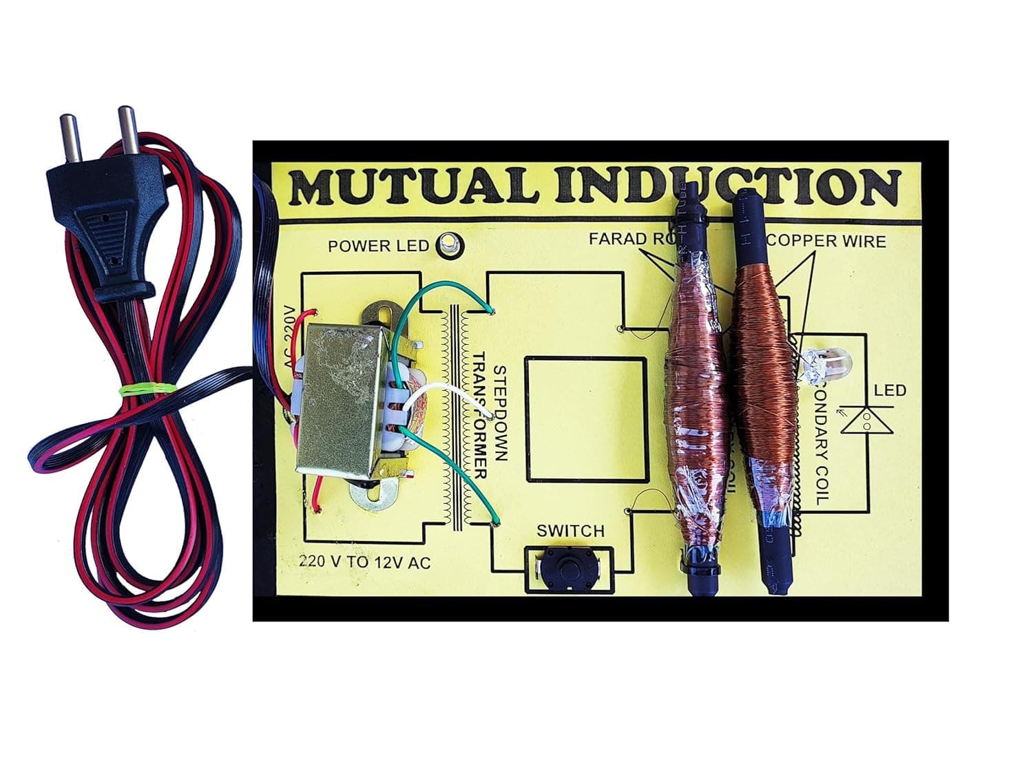 Eduscope Mutual Induction for School and College Experiment Physics Project and Working Model