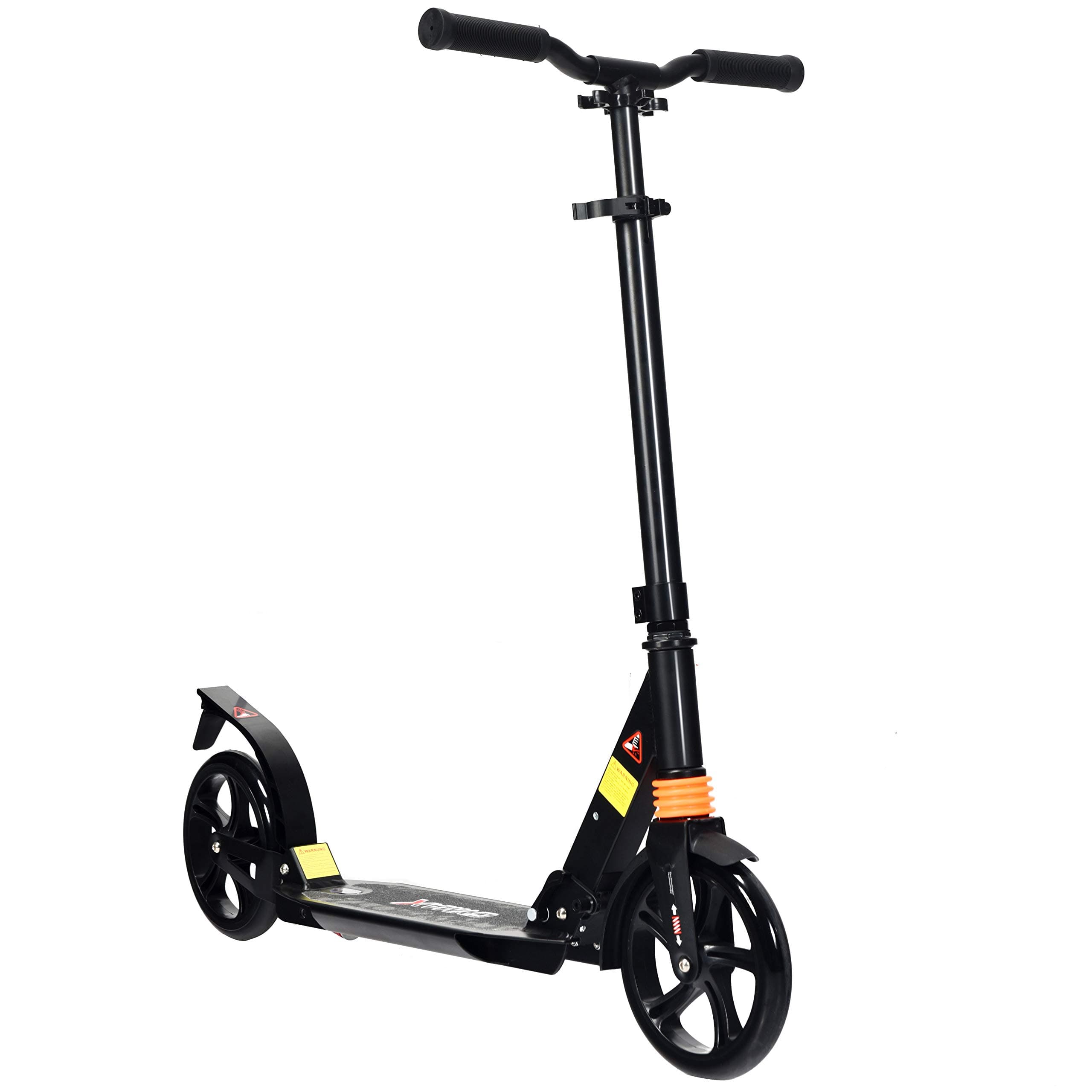 Maxmass Kick Scooter, Two Big Wheels Folding Kids Scooters with Adjustable Handlebar, Sport Scooter for 8 Years Old +, 100kg Weight Capacity