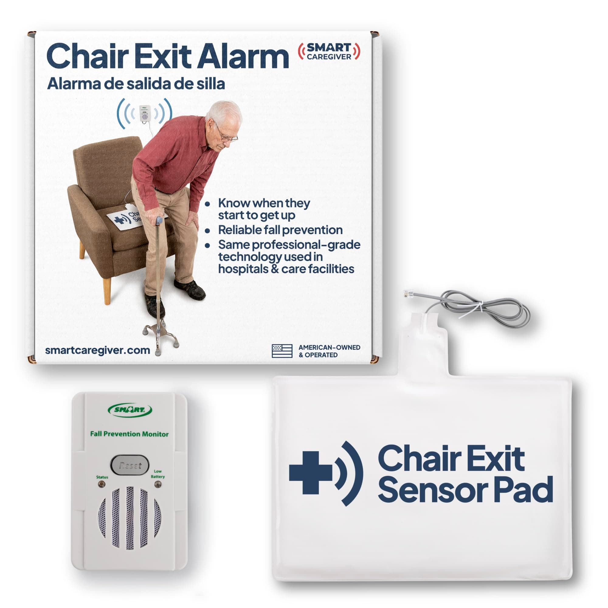 Chair Exit Alarm with Monitor