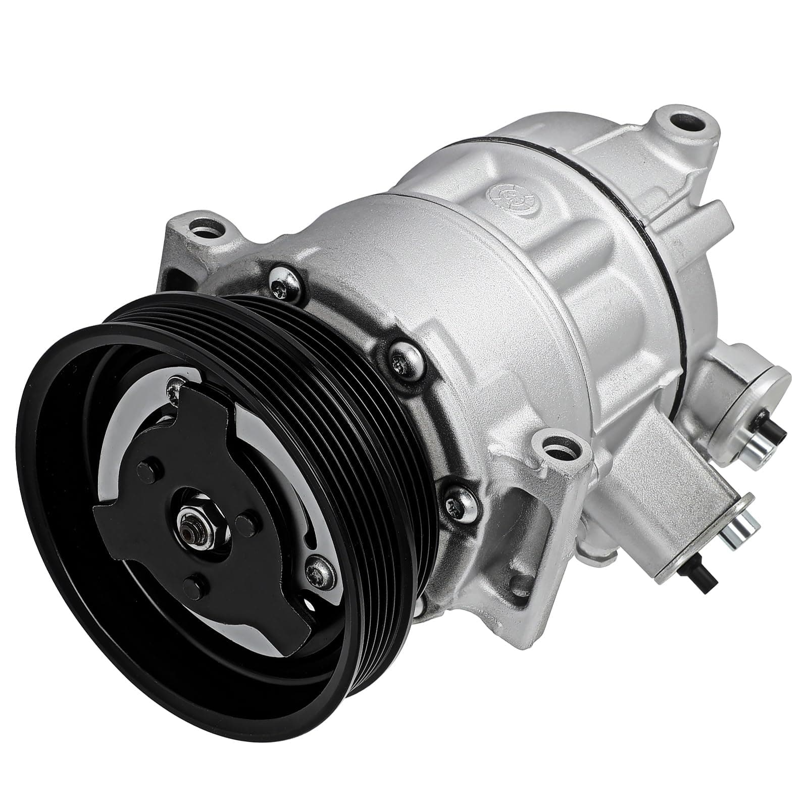 SCITOO AC Compressor for Volkswagen Jetta 2.5L 2005-2014, Fast Cooling Air Conditioner Compressor for Volkswagen Beetle Cabrio 2.5L 2010-2011, for Audi TT RS Quattro 2012 2013 CO 4574JC