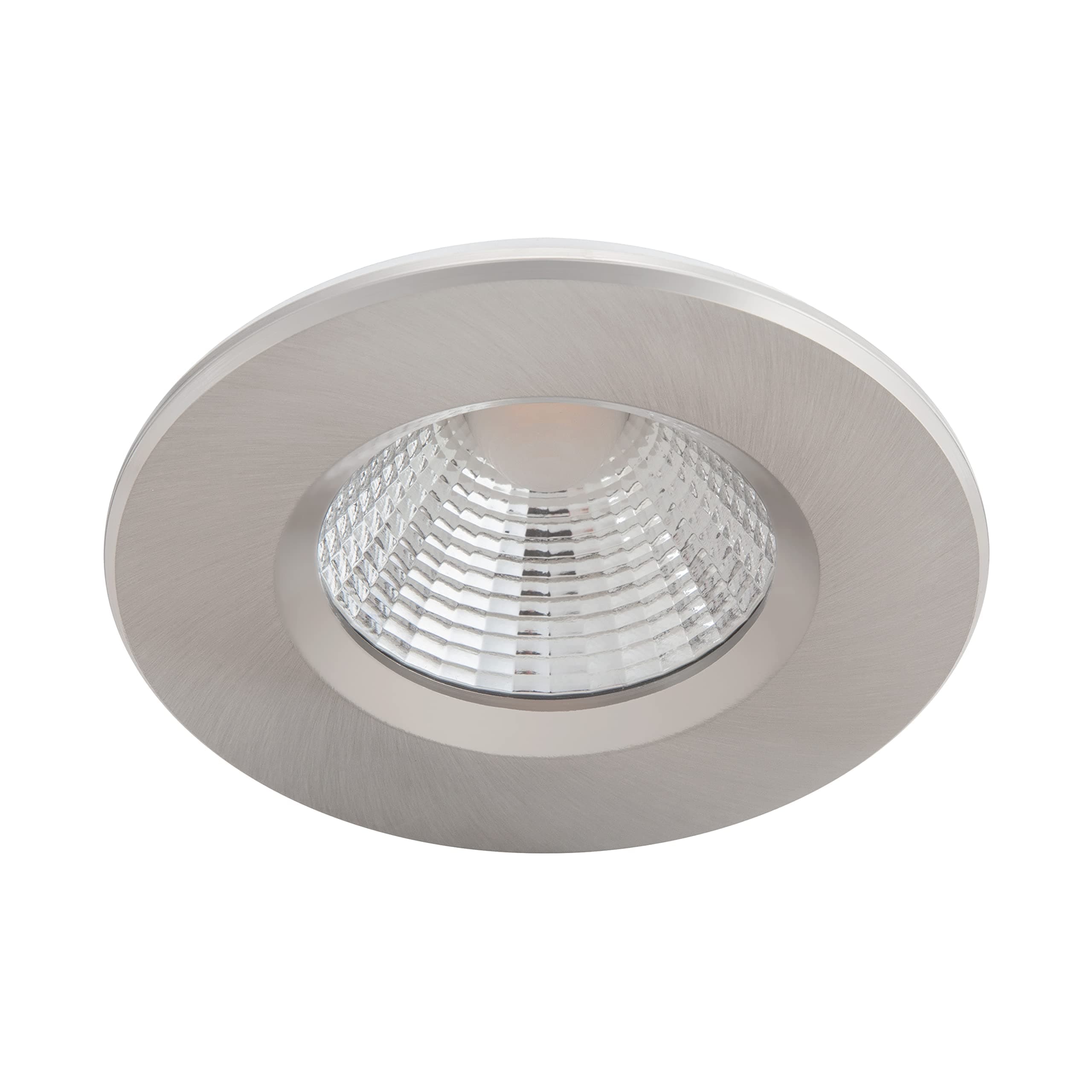 Philips LED Dive Bathroom Dimmable Spotlight 2700K 5.5W IP65 [Warm White - Silver] for Wetroom, Bathroom and Kitchen Lighting
