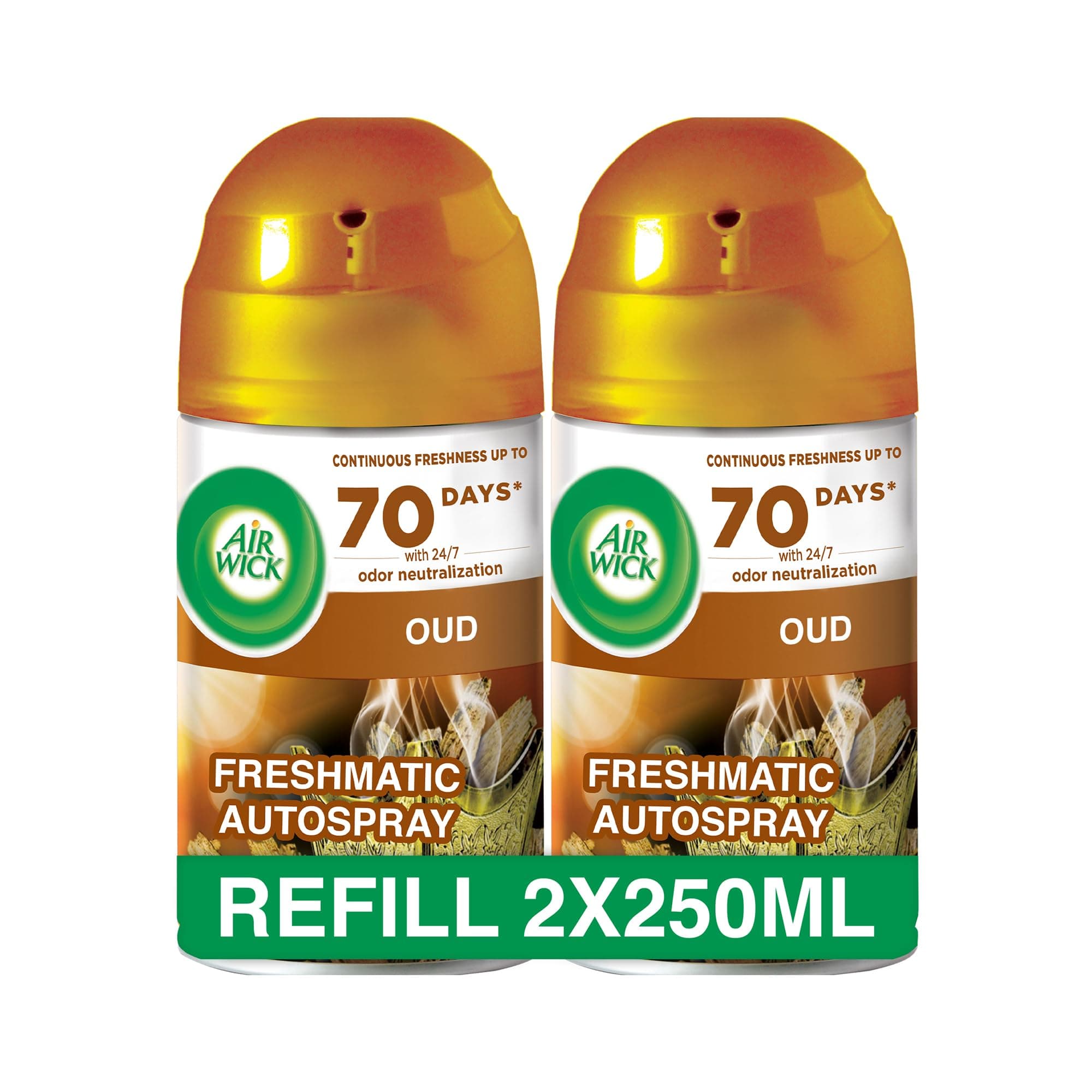 Freshmatic Autospray Refill, Oud Scent, 250ml x 2