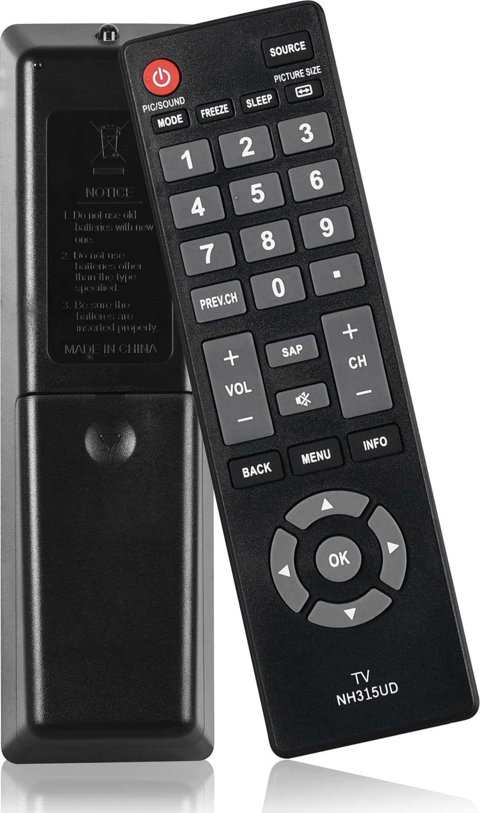 NH315UP Universal Replacement Remote Control for Sanyo TV