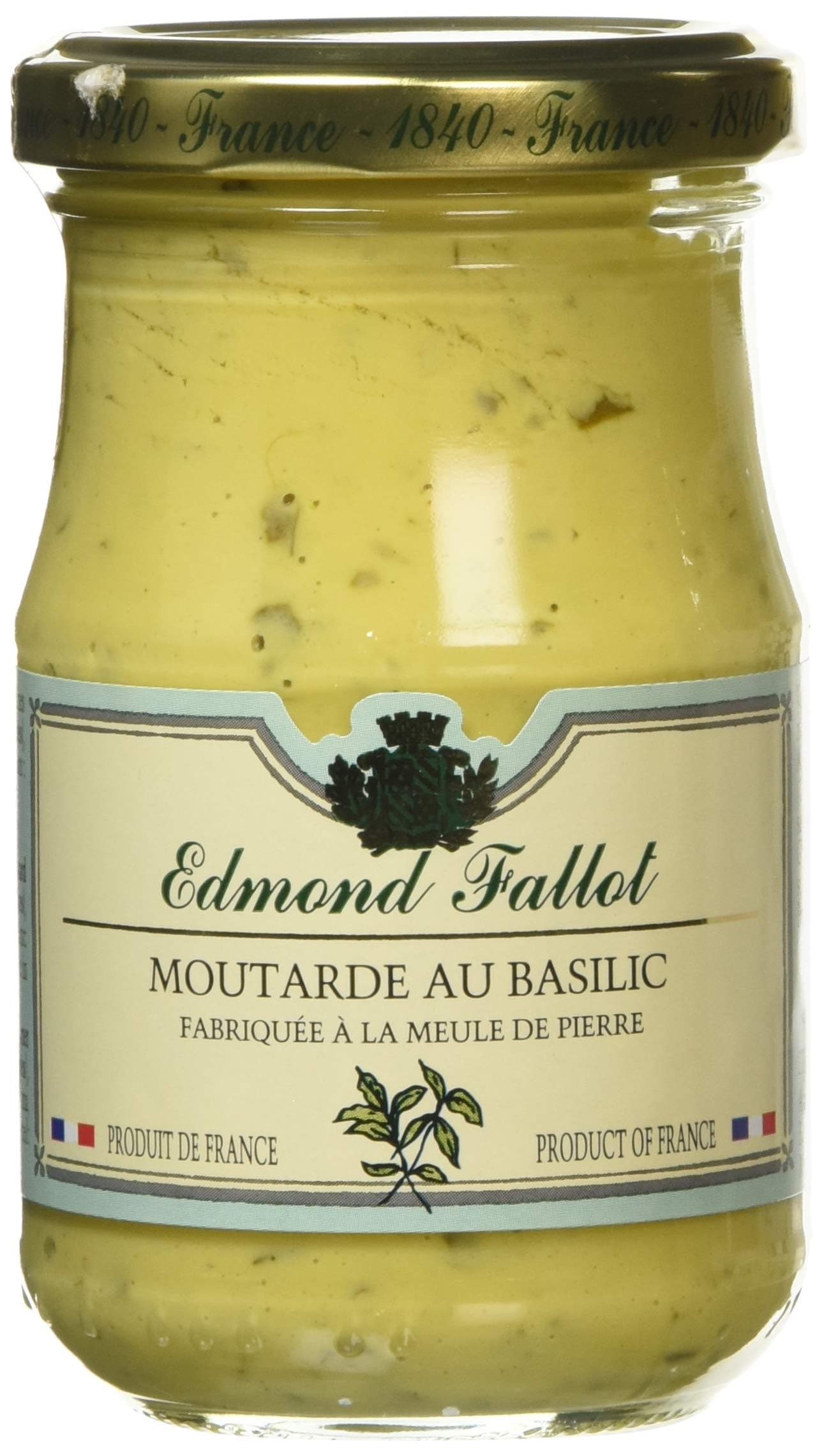 Fallot Dijon Mustard with Basil 205 g
