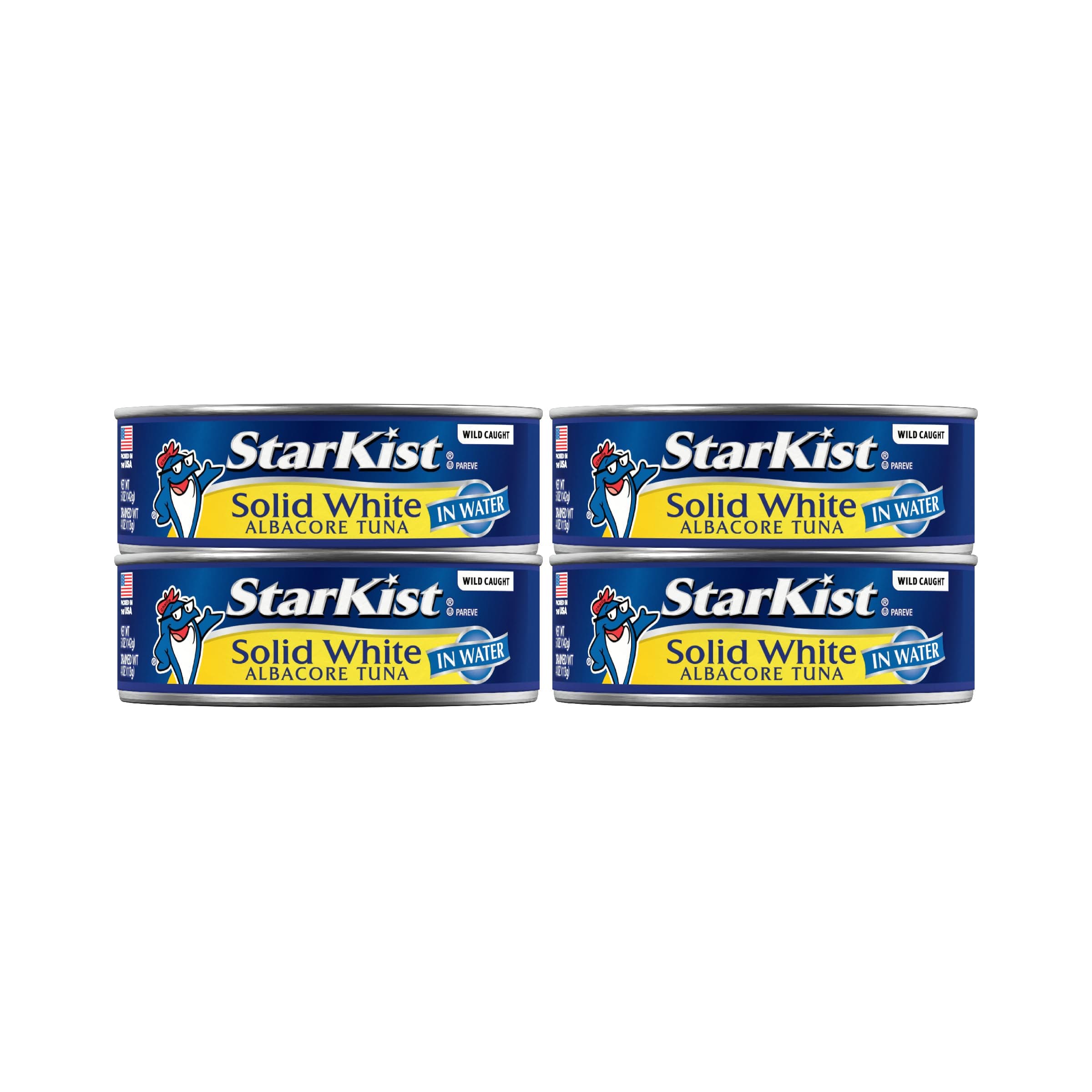 Solid White Albacore Tuna in Water, 4-pack, 20 oz