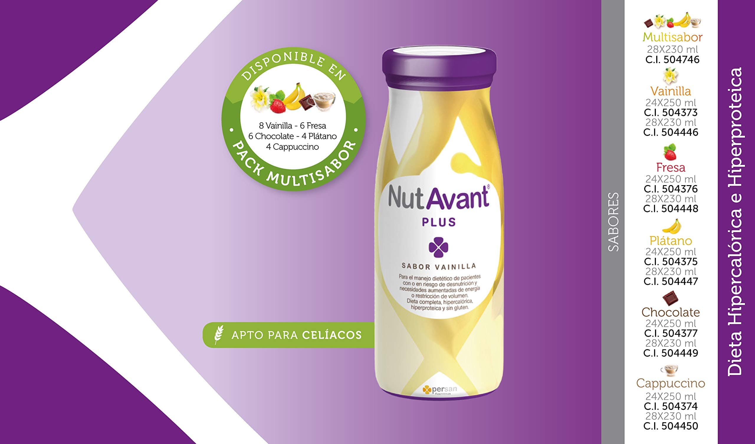 Nutavant Nutavant Plus Vanilla 24 x 250 ml 6000 ml