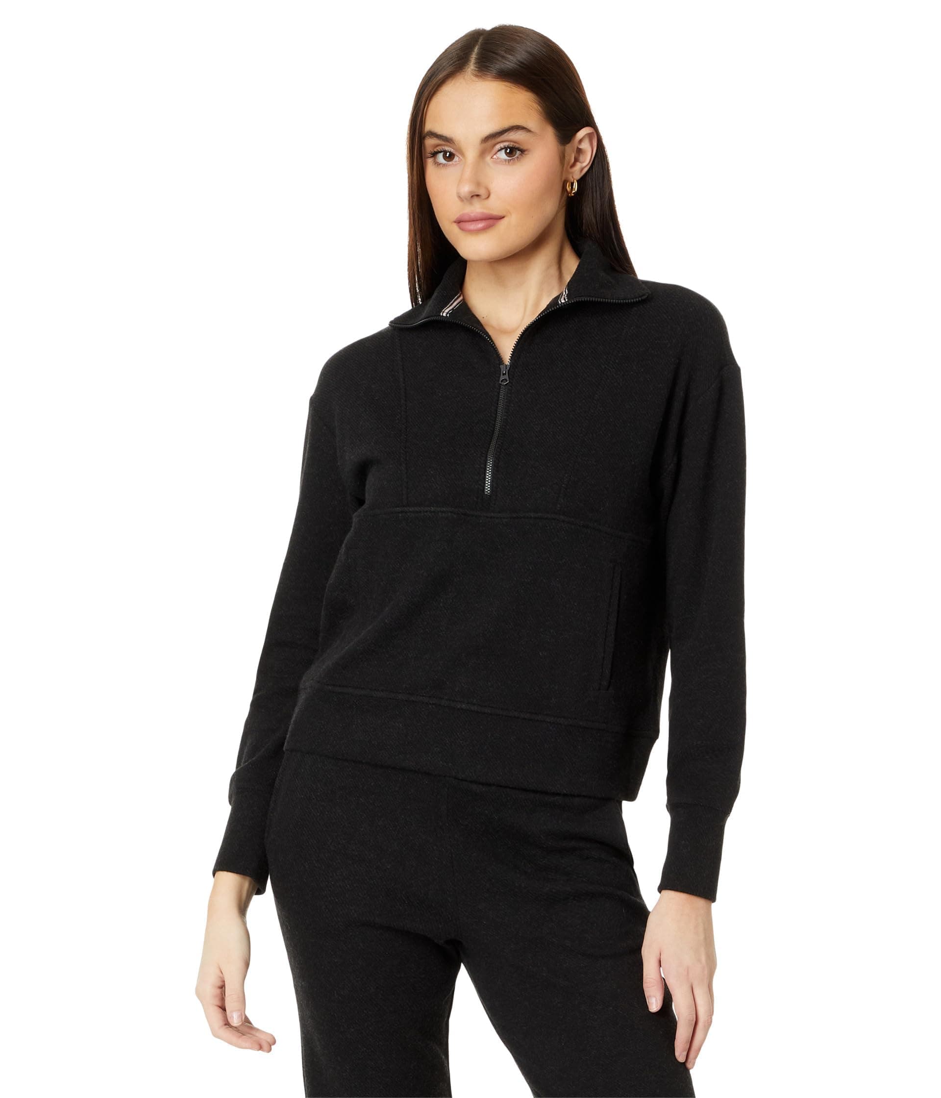 Faherty Women's Regular Legend Lounge Half Zip Sweatshirt