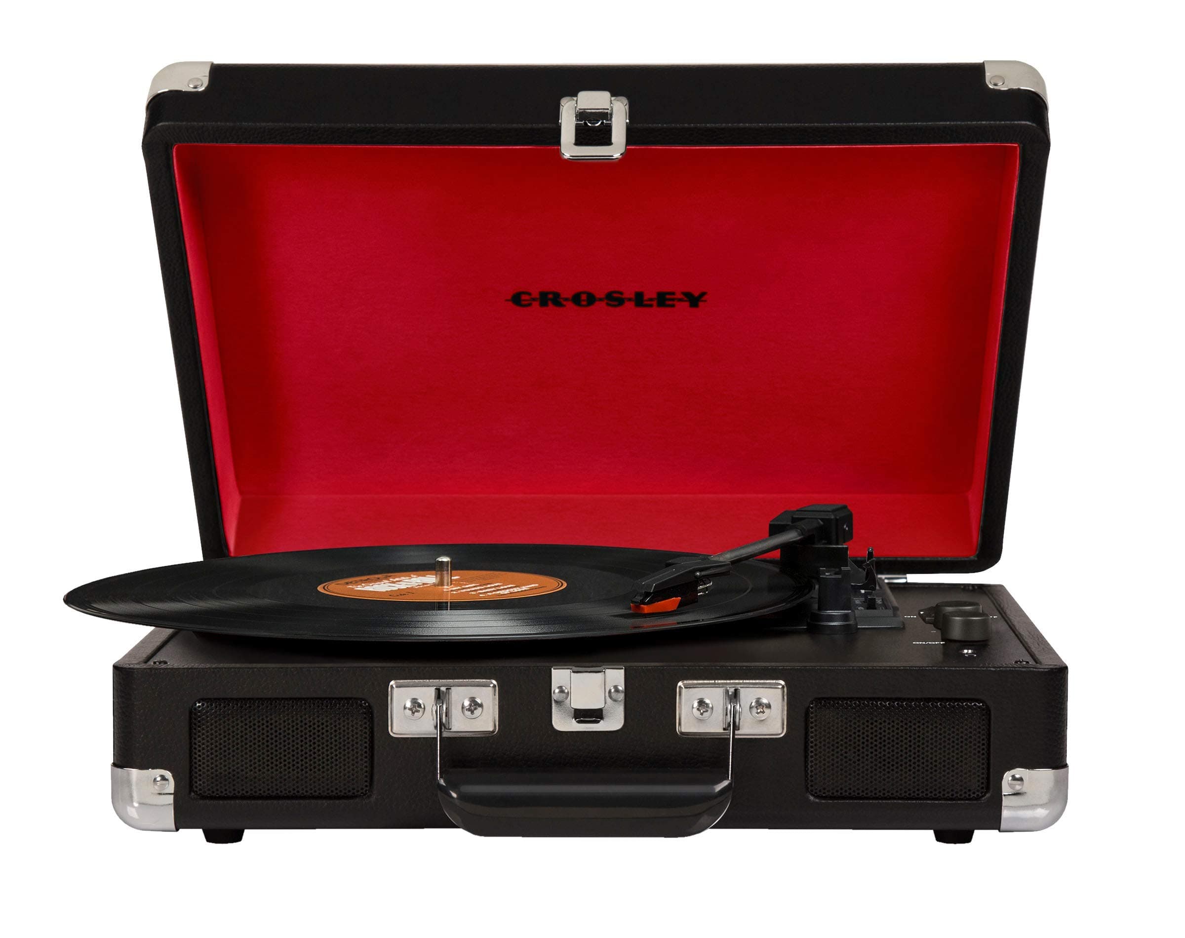 CROSLEY CRUISER DELUXE TURNTABLE - BLACK