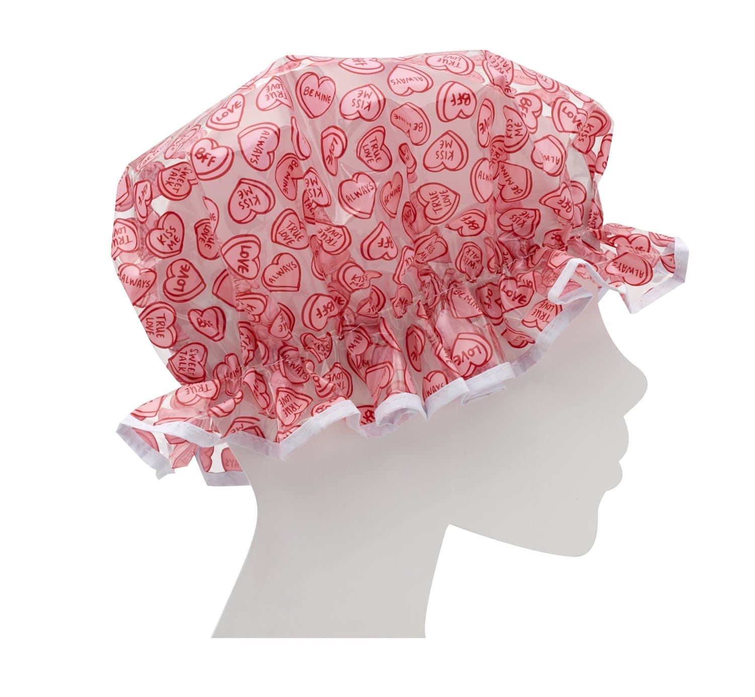 Living Goods Shower Cap, Hearts